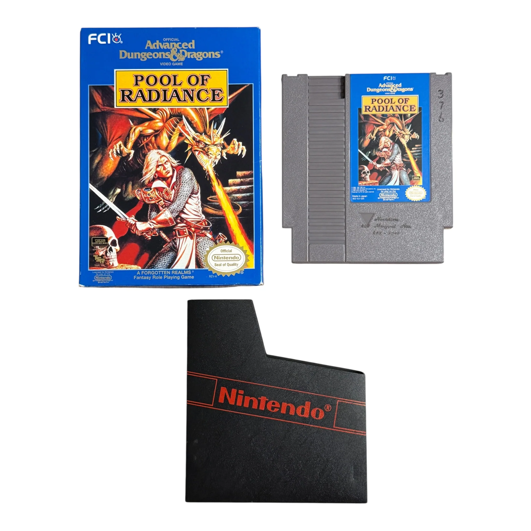 Advanced Dungeons & Dragons Pool of Radiance (NES) - Image 4
