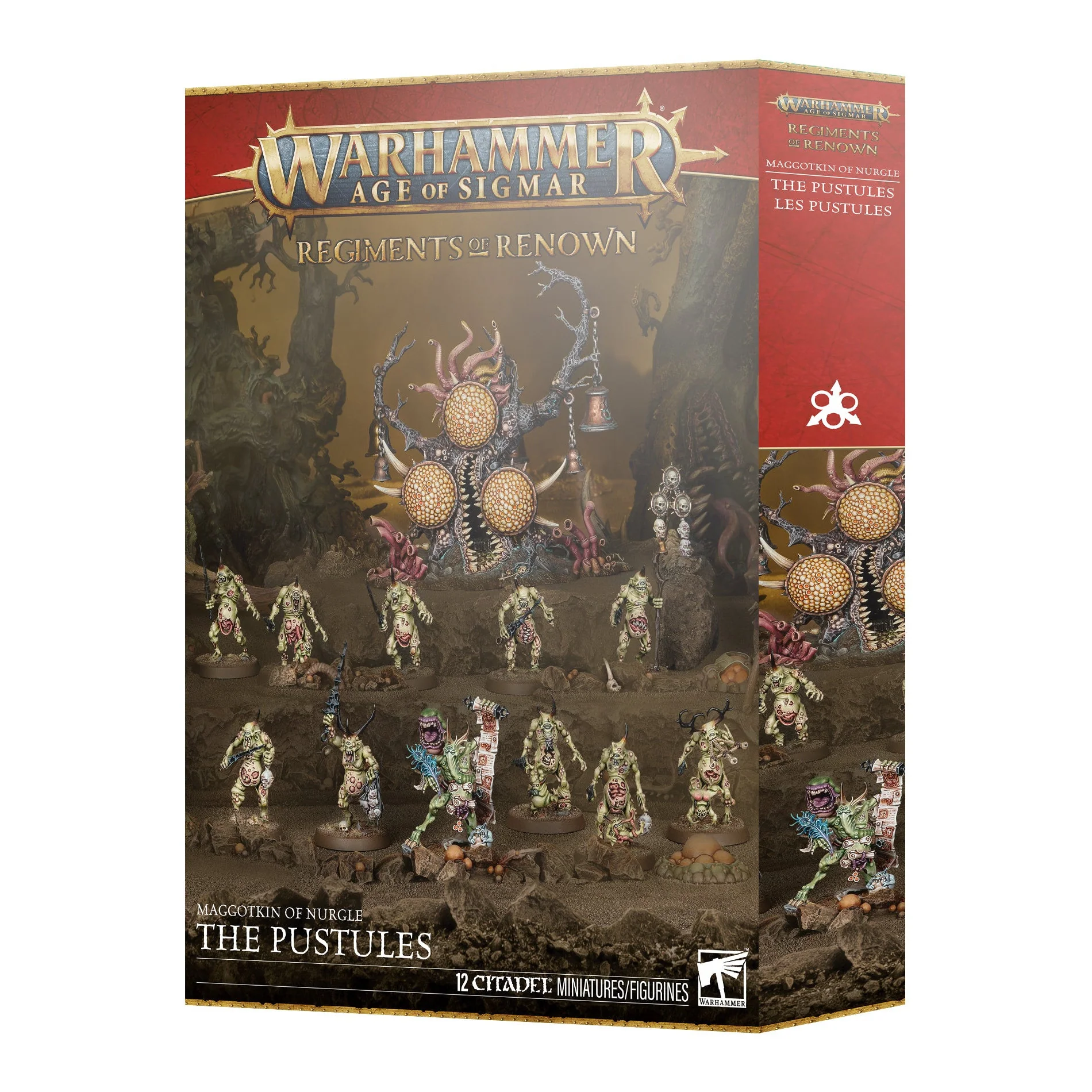 Age of Sigmar: Regiment of Renown Maggotkin of Nurgle The Pustules