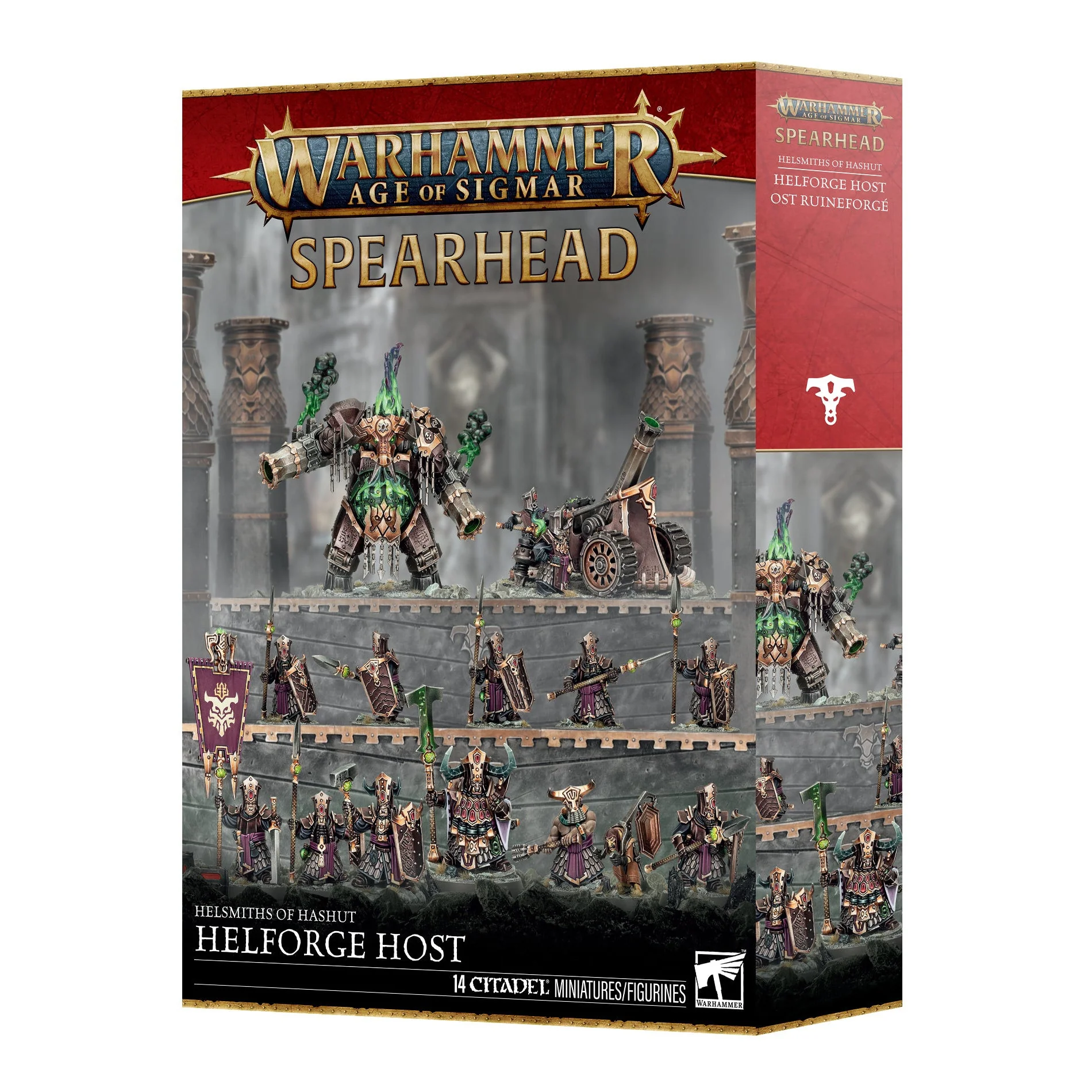 Age of Sigmar: Spearhead Helsmiths of Hashut Helforge Host