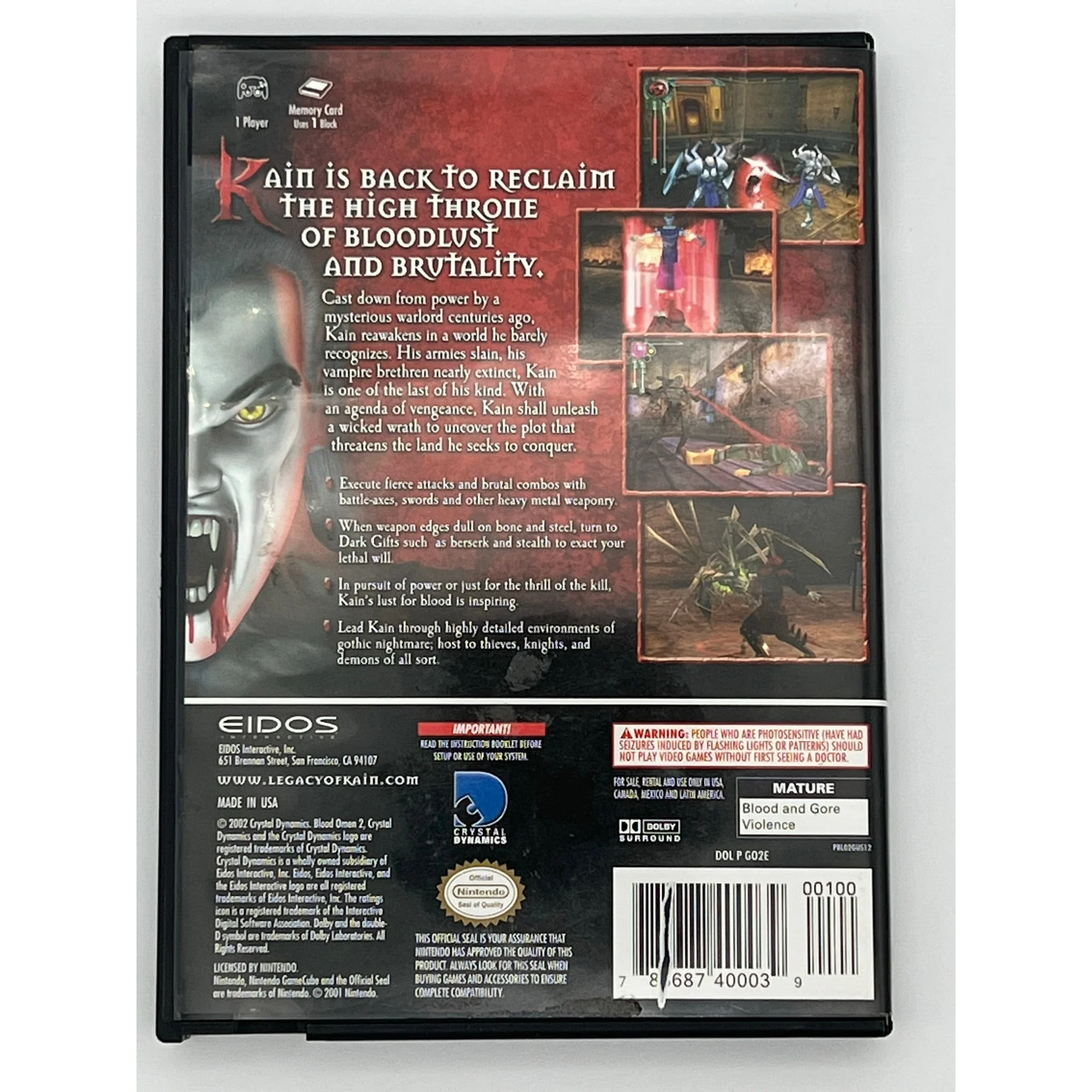 Blood Omen 2 (GC) - Image 4
