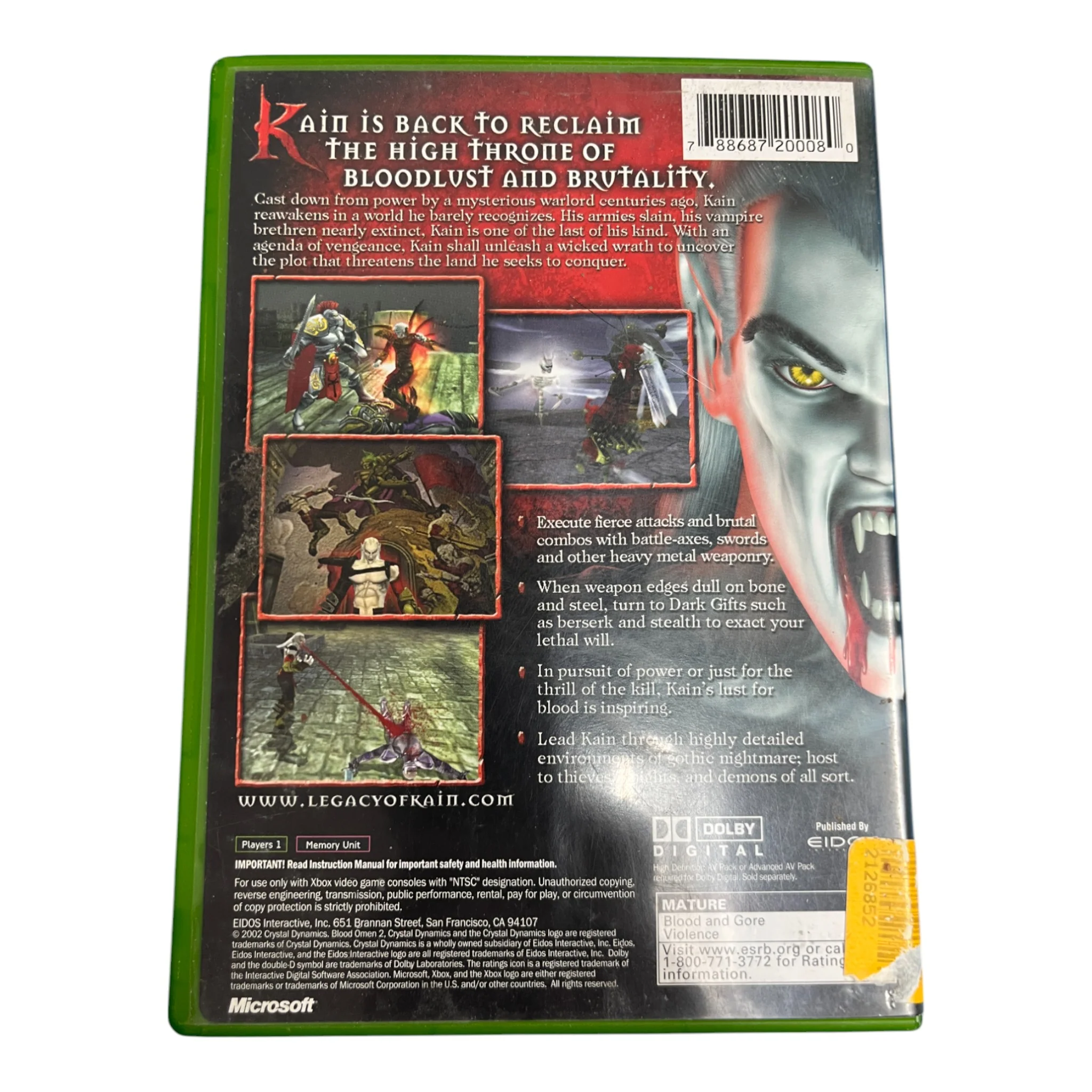 Blood Omen 2 (Xbox) - Image 2