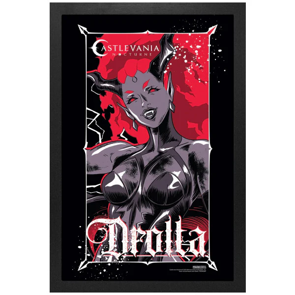 Castlevania: Nocturne Drolta 11″x17″ Framed Print