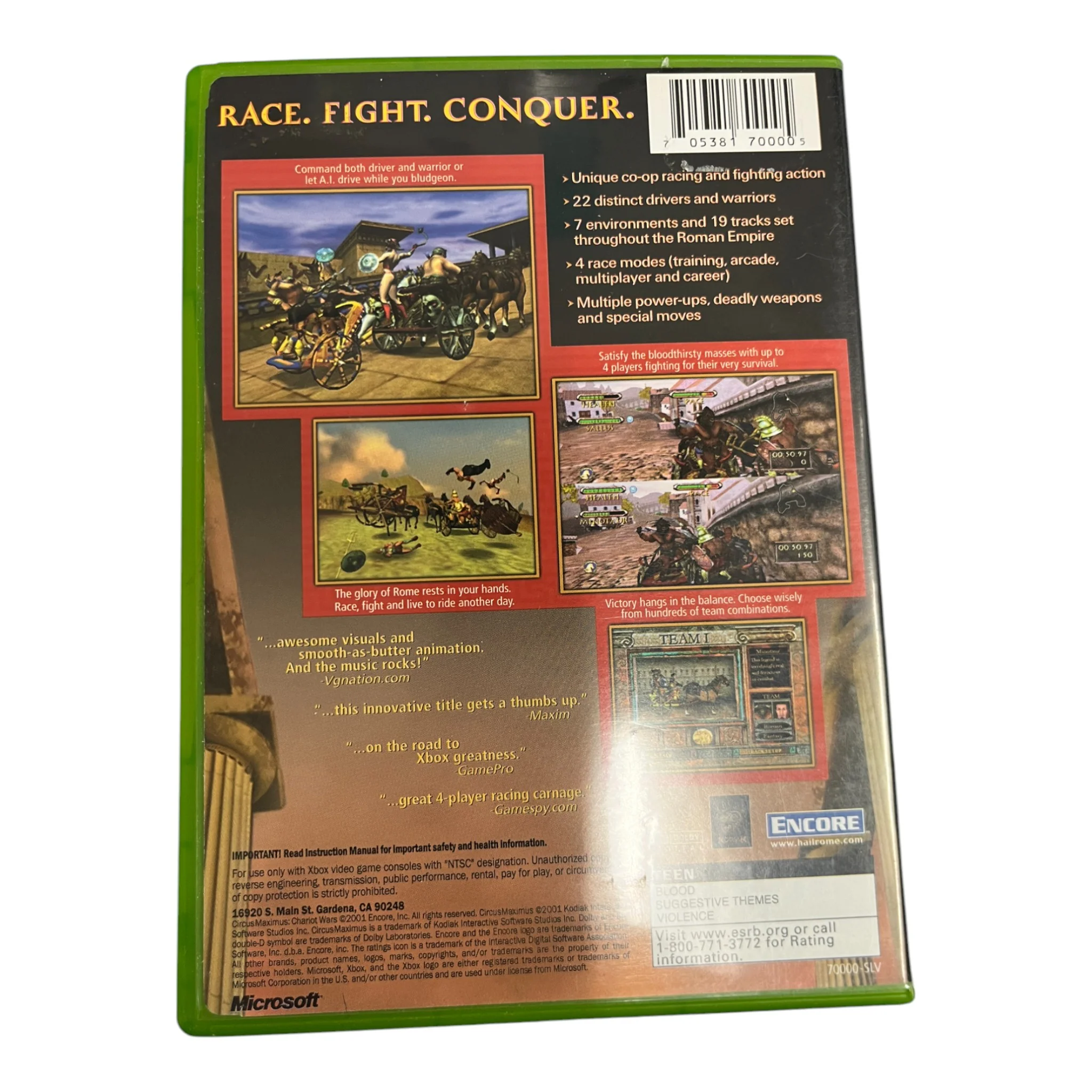 Circus Maximus Chariot Wars (Xbox) - Image 2