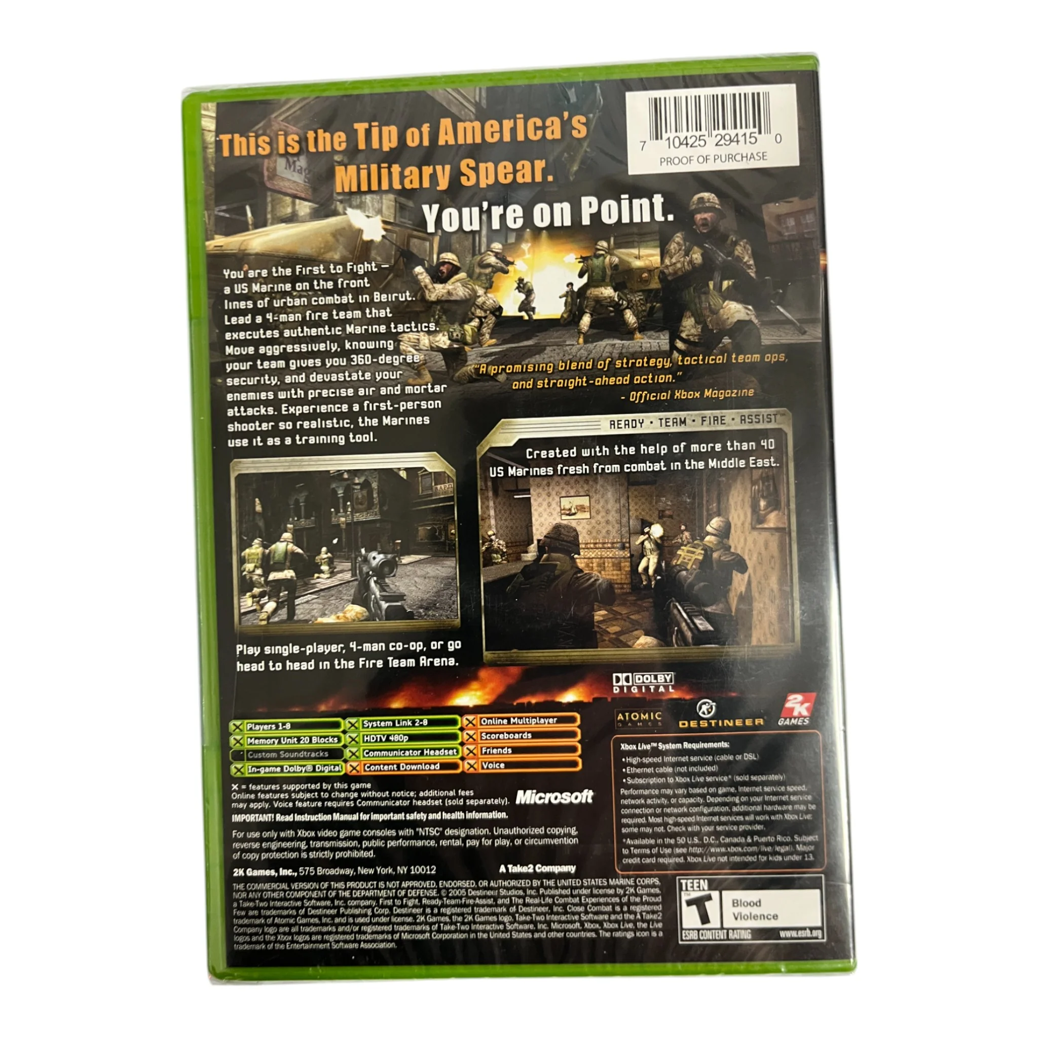 Close Combat: First to Fight (Xbox) - Image 2
