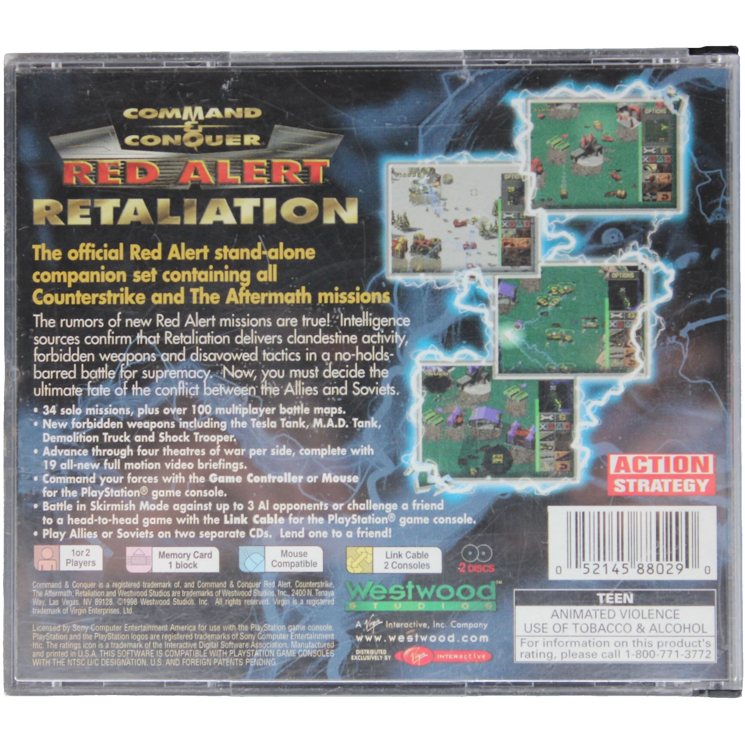 Command & Conquer: Red Alert Retaliation (PS1) - Image 10