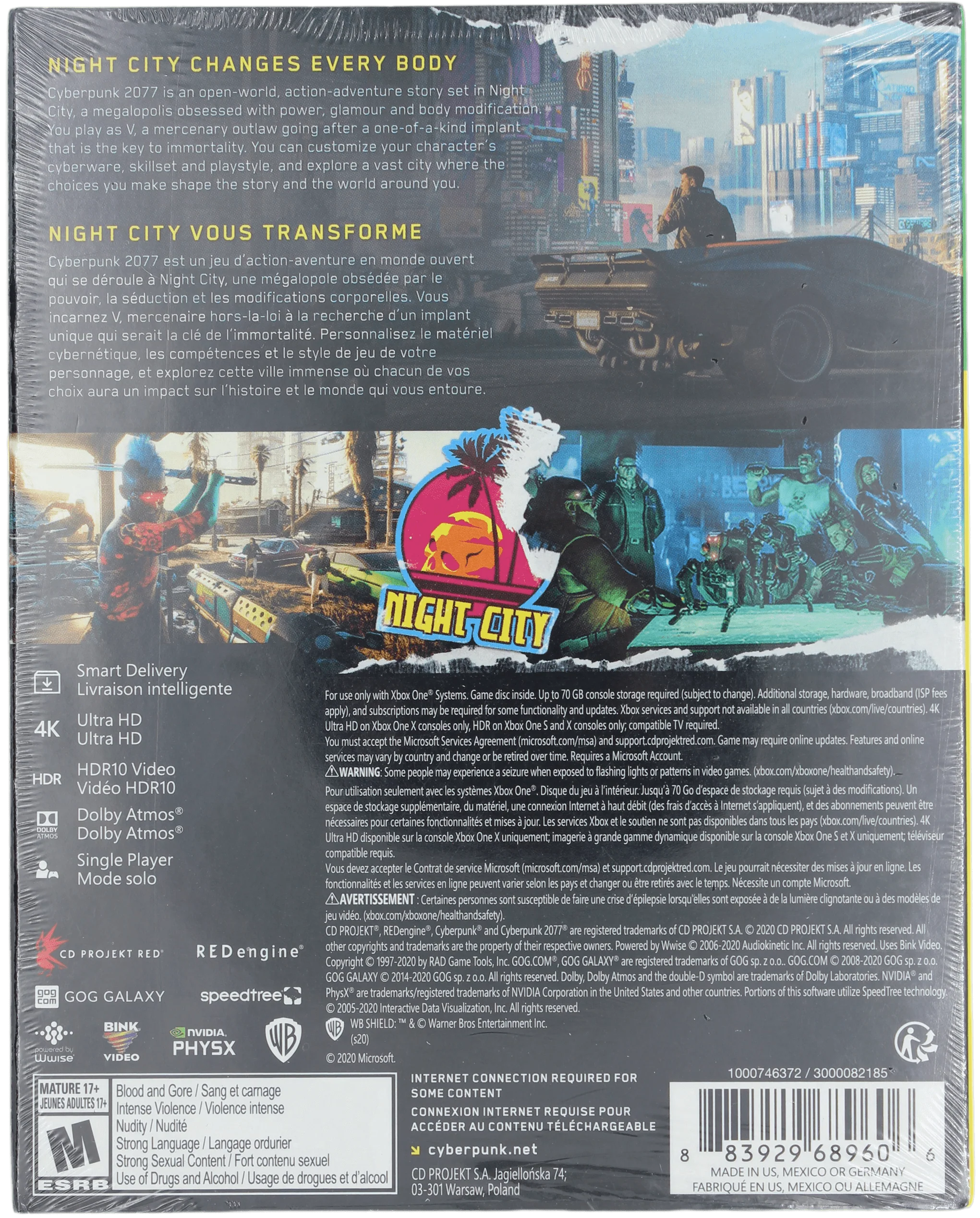 Cyberpunk 2077 [Launch Edition Box Set] - Sealed - Image 2