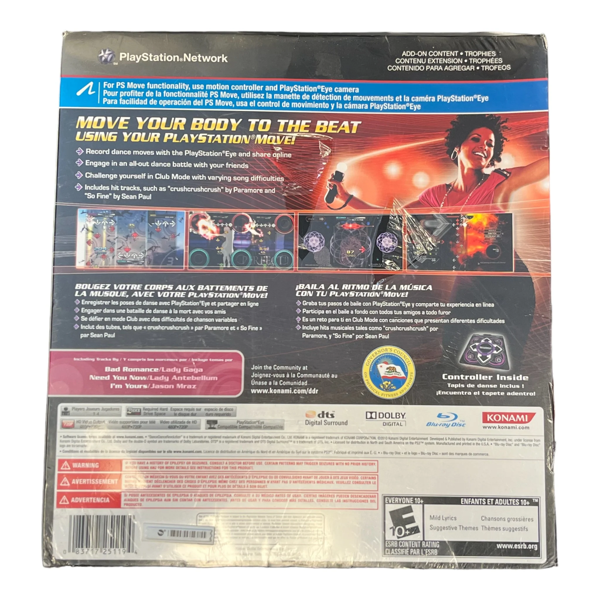 Dance Dance Revolution (PS3) - Box Set Sealed - Image 2