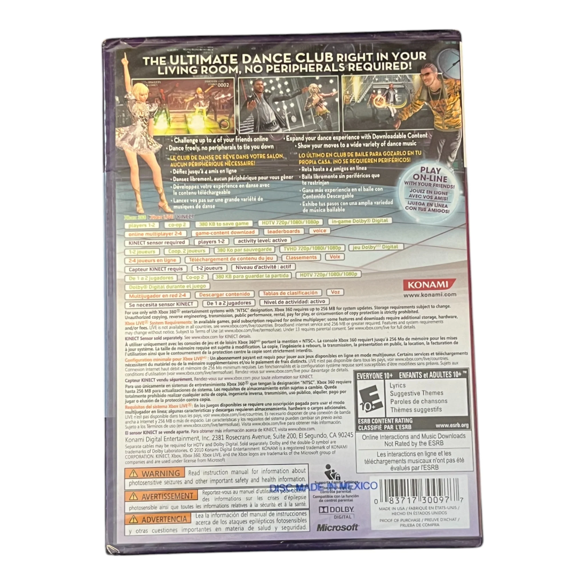 Dance Masters (Xbox 360 - Kinect) - Image 2