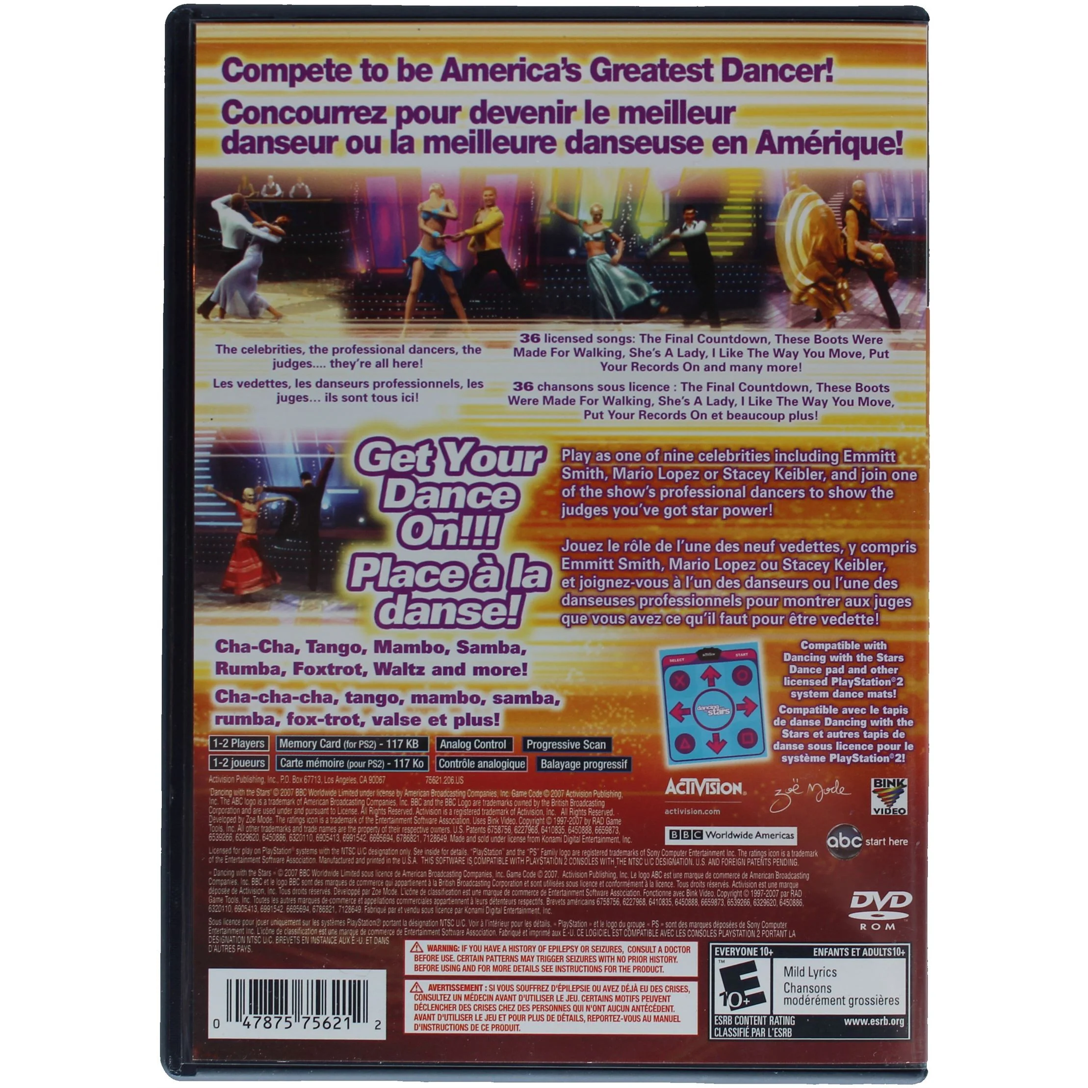 Dancing With The Stars (PS2) - Image 3