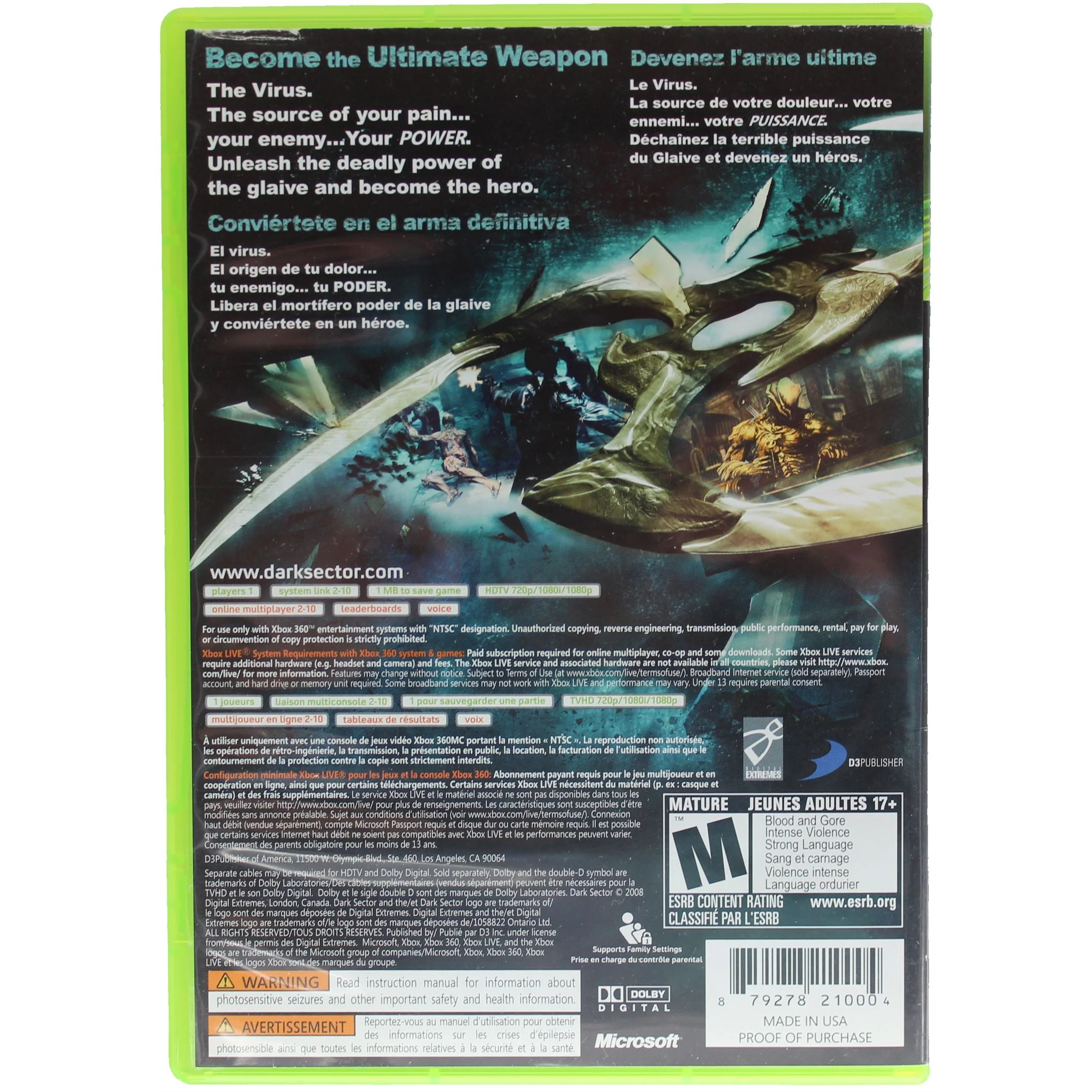 Dark Sector (Xbox 360) - Image 2