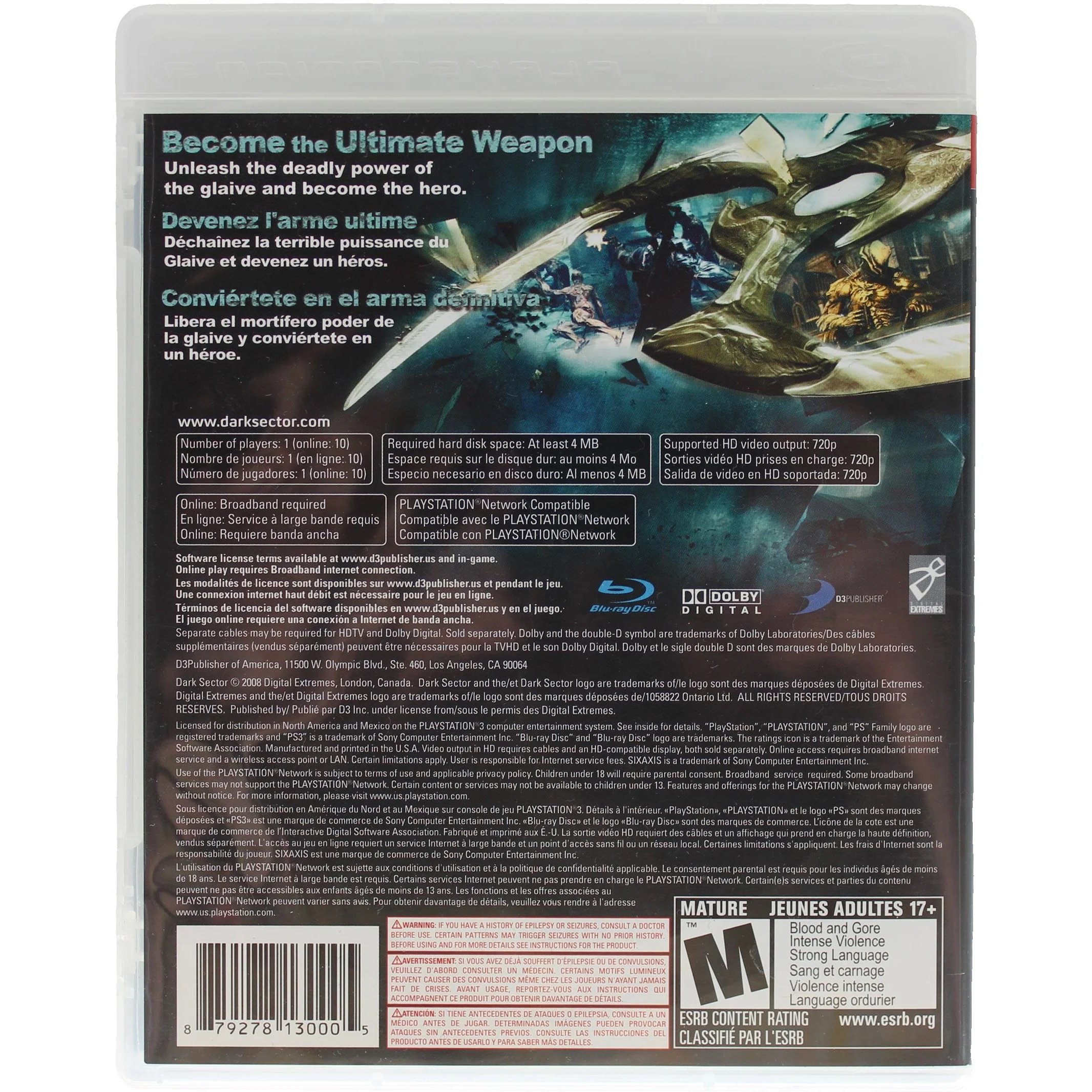 Dark Sector (PS3) - Image 5