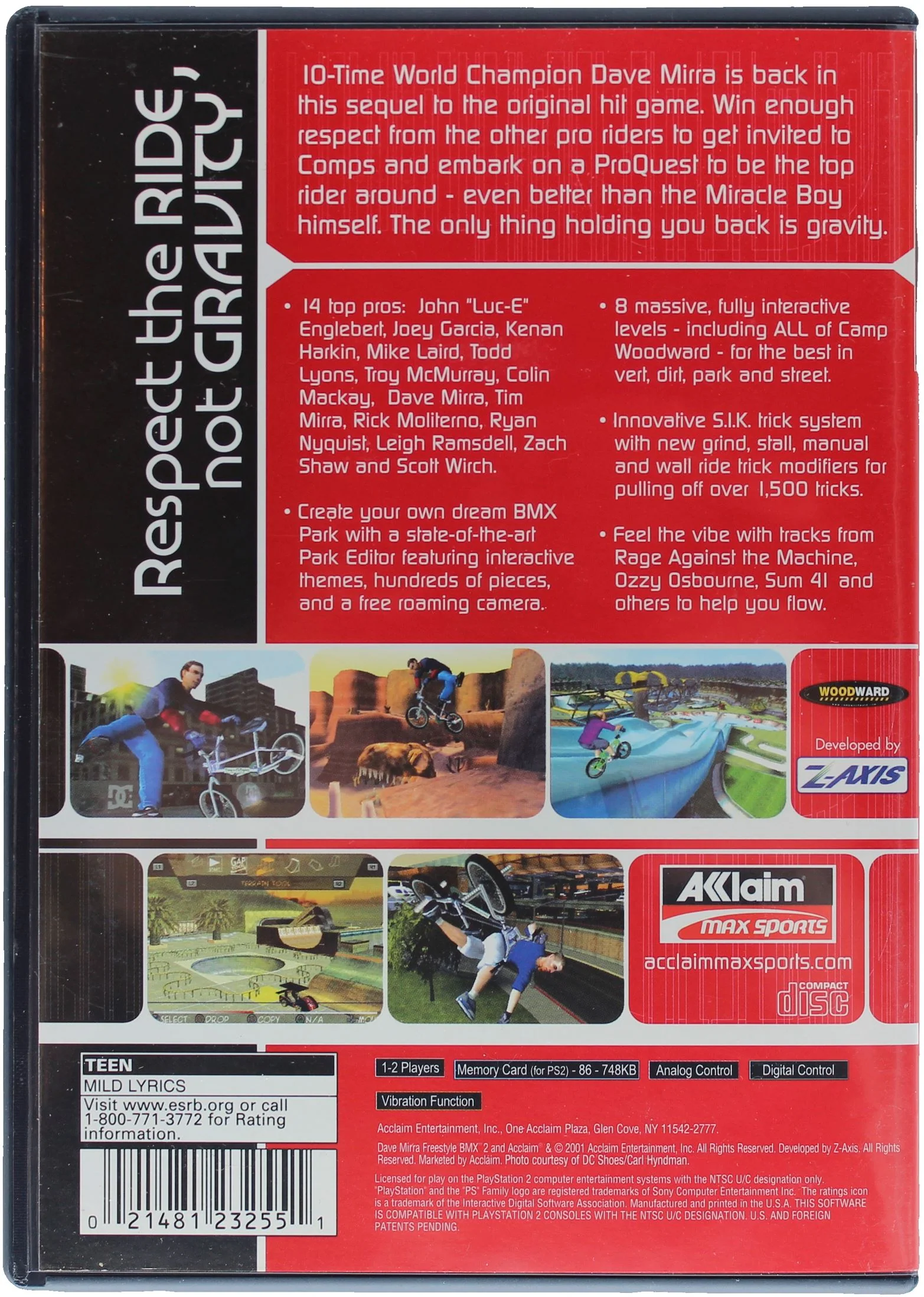 Dave Mirra Freestyle BMX 2 (PS2) - Image 2