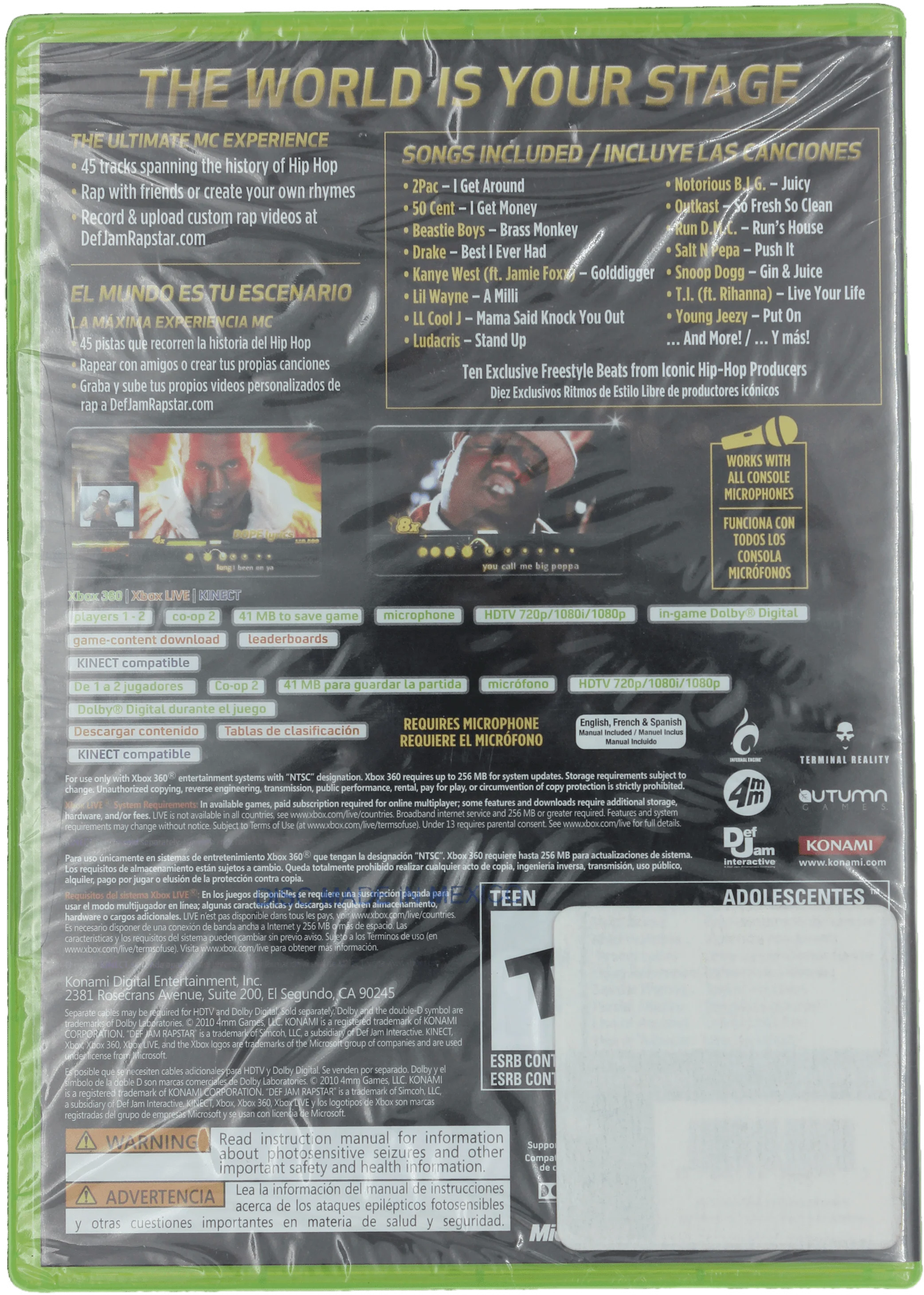 Def Jam Rapstar (Xbox360) - Image 2