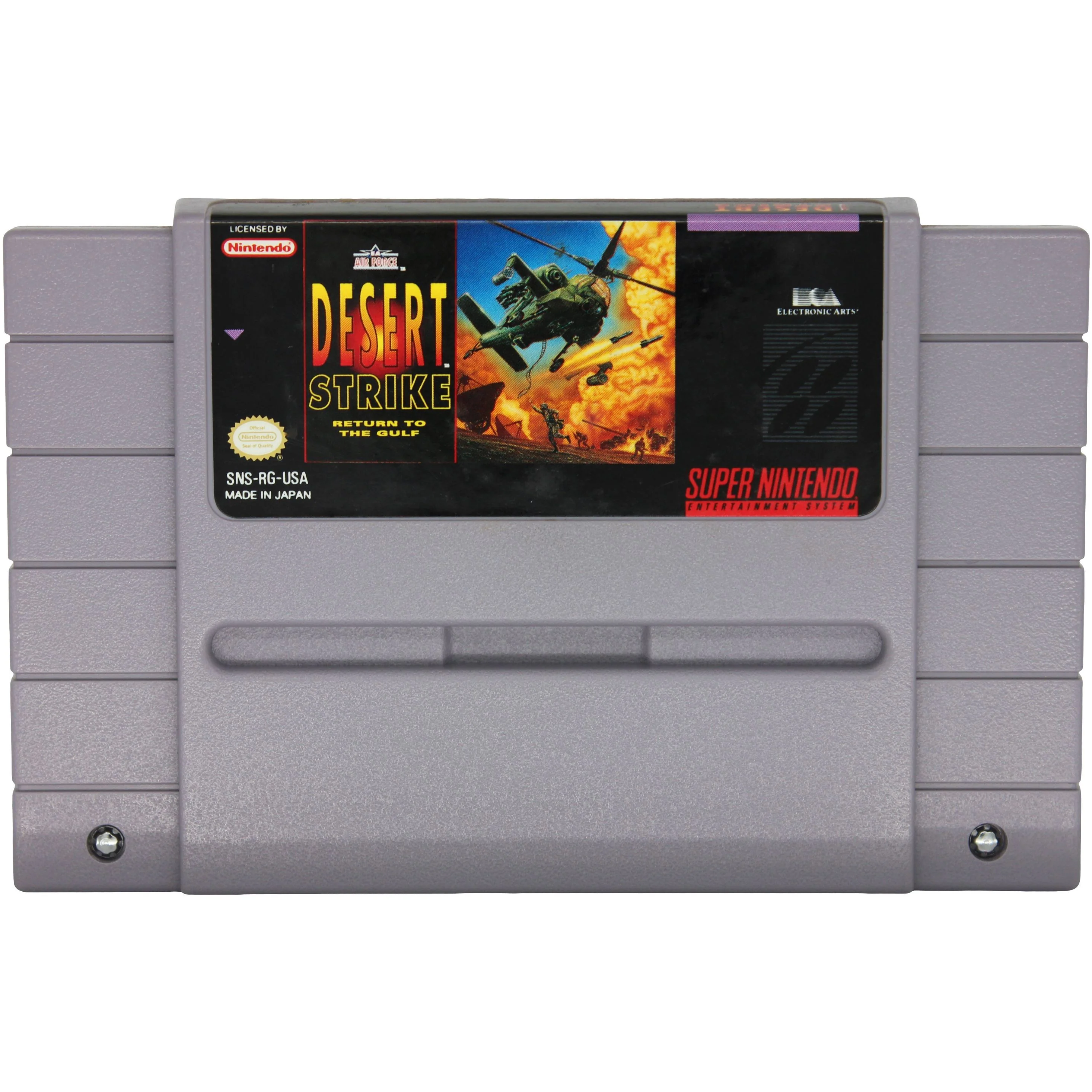 Desert Strike: Return To The Gulf (SNES)