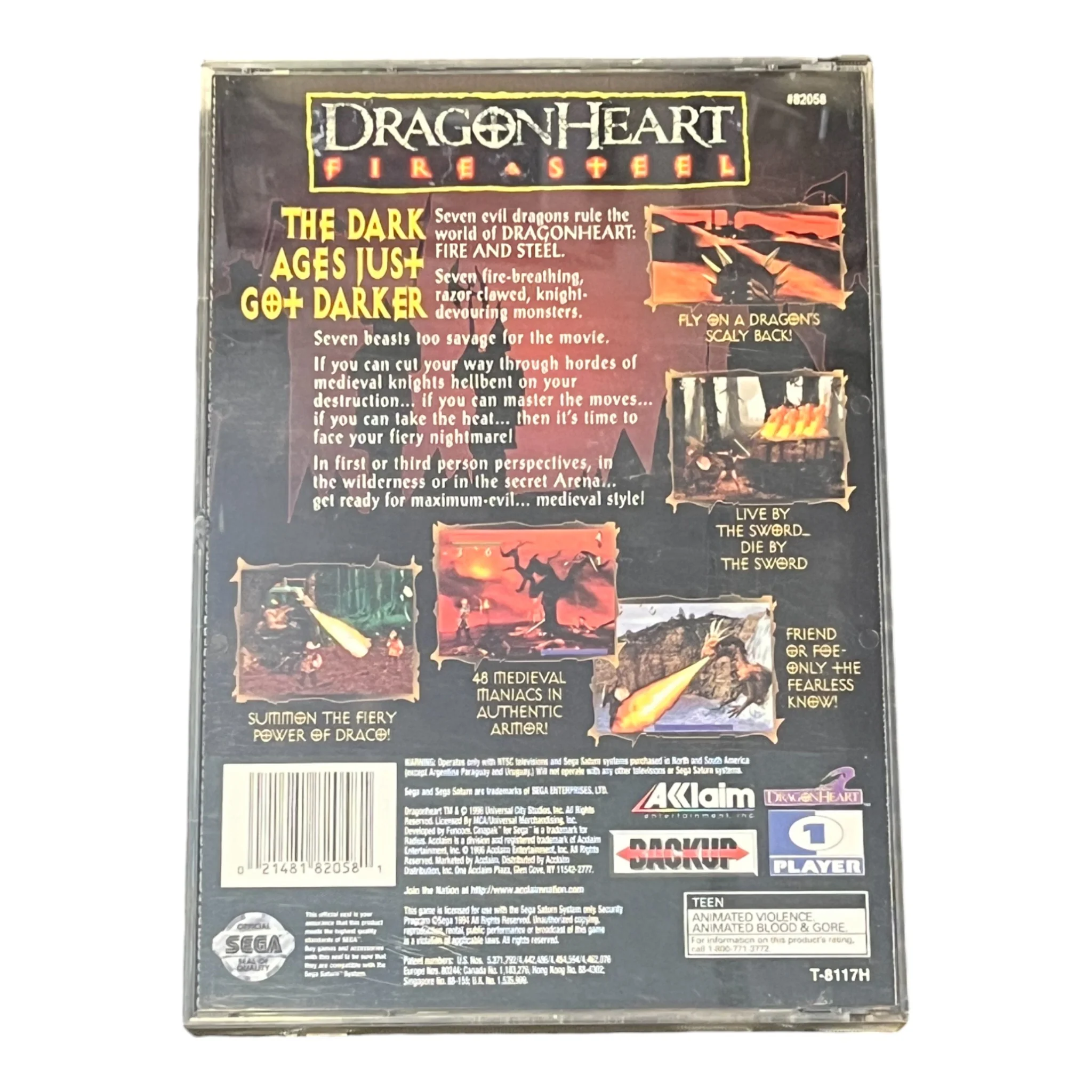 Dragonheart Fire & Steel (Sega Saturn) - Image 3