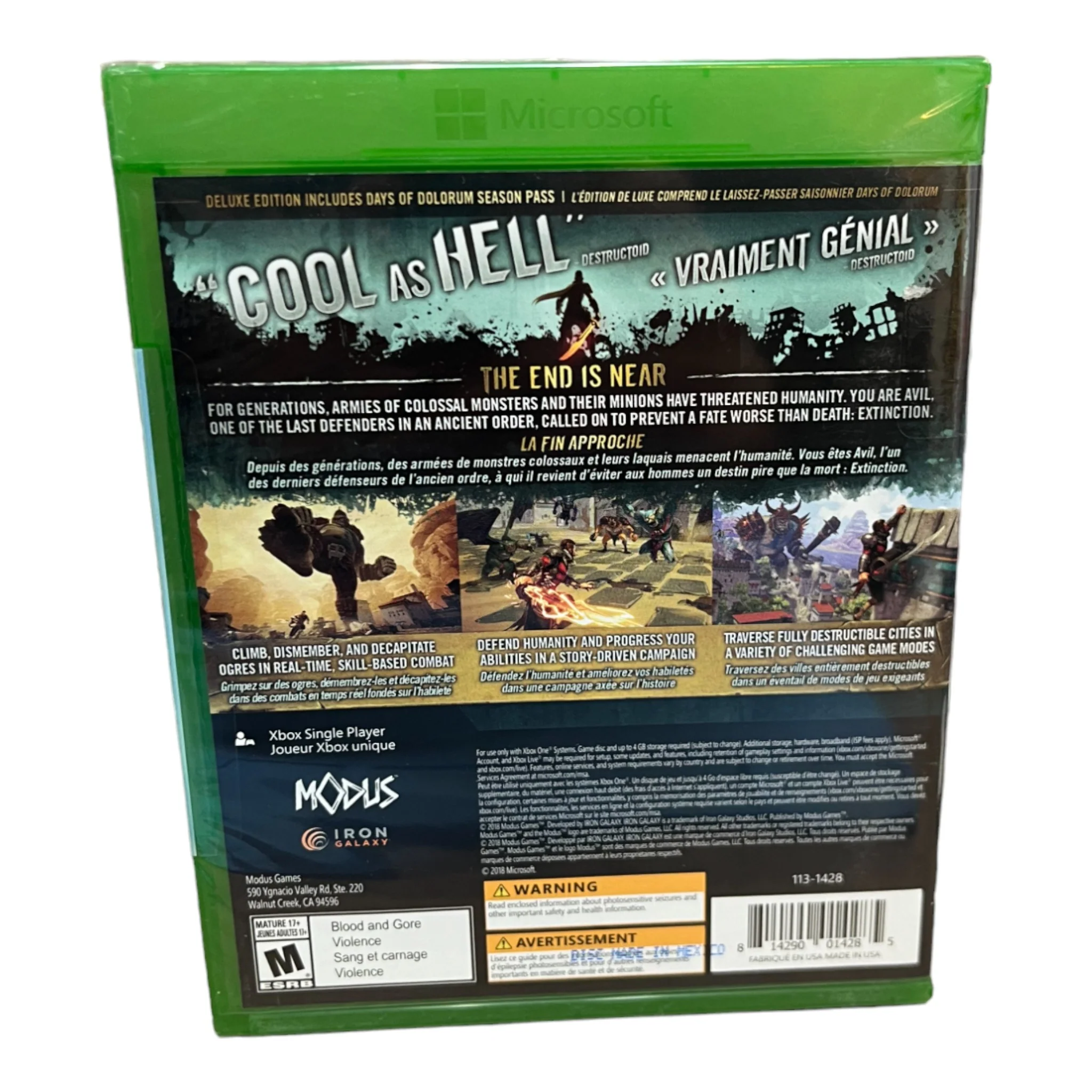 Extinction Deluxe Edition (XboxOne) - Image 2
