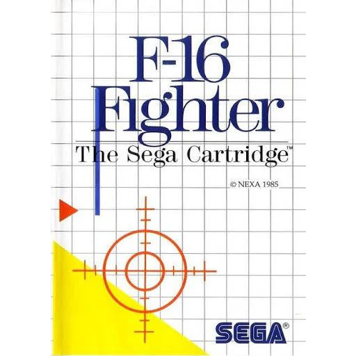 F-16 Fighter - The Sega Card (Master System)