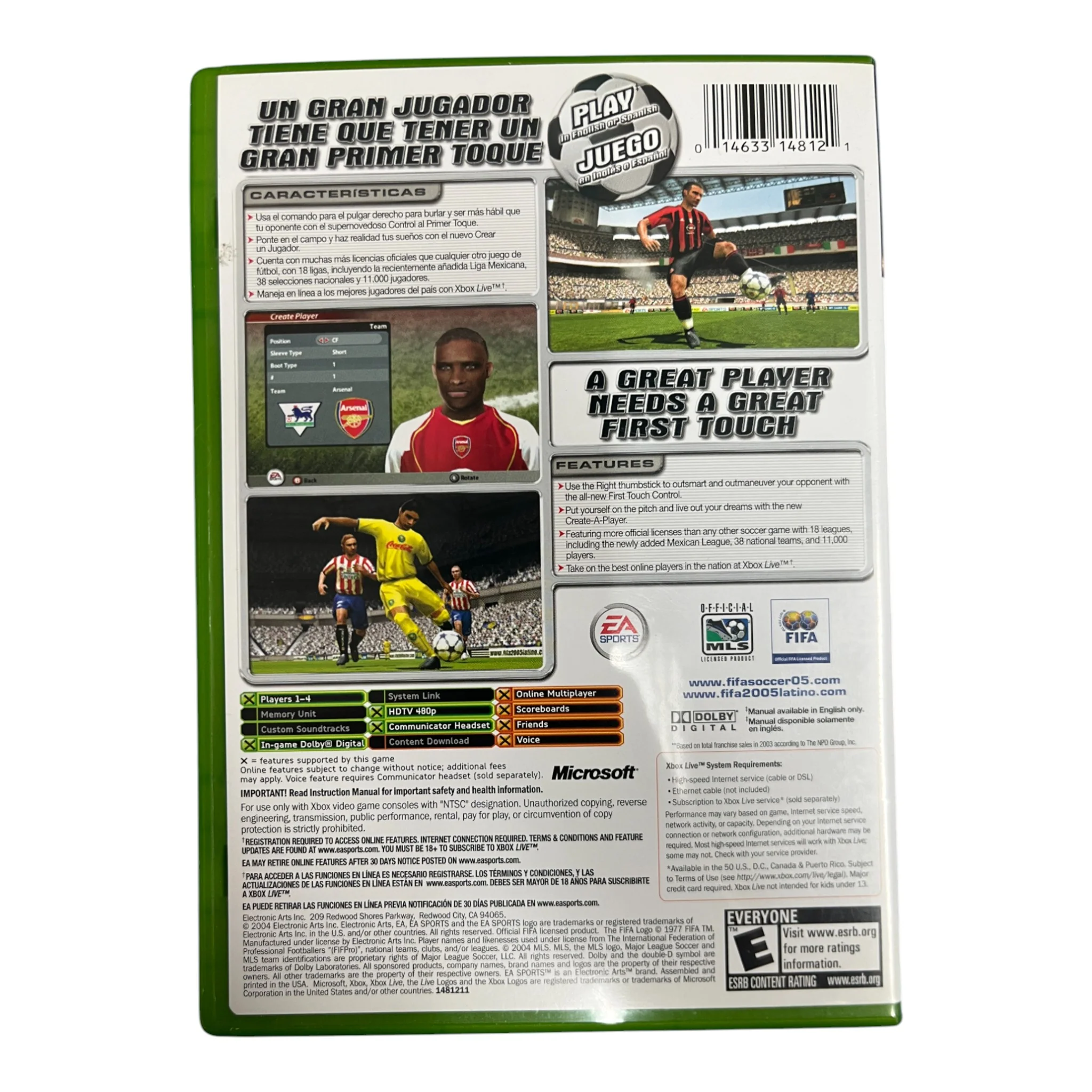 FIFA 2005 (Xbox) - Image 2