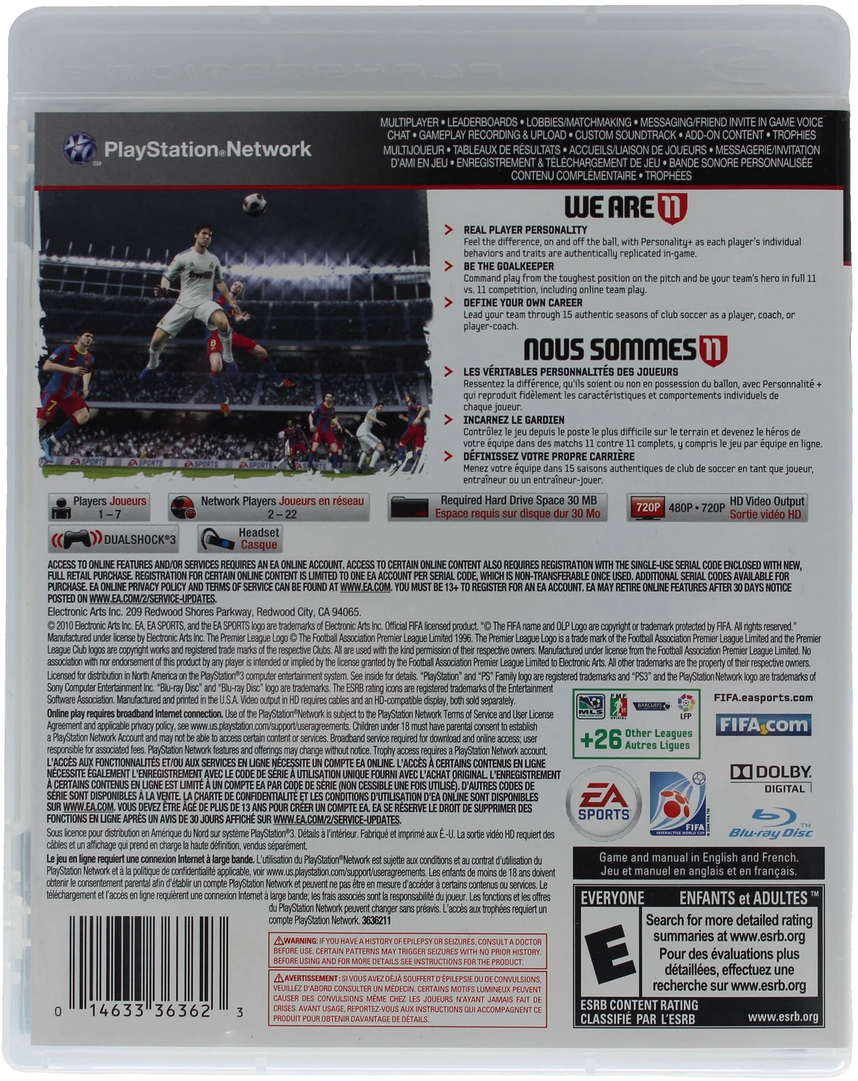 FIFA Soccer 11 (PS3) - Image 2