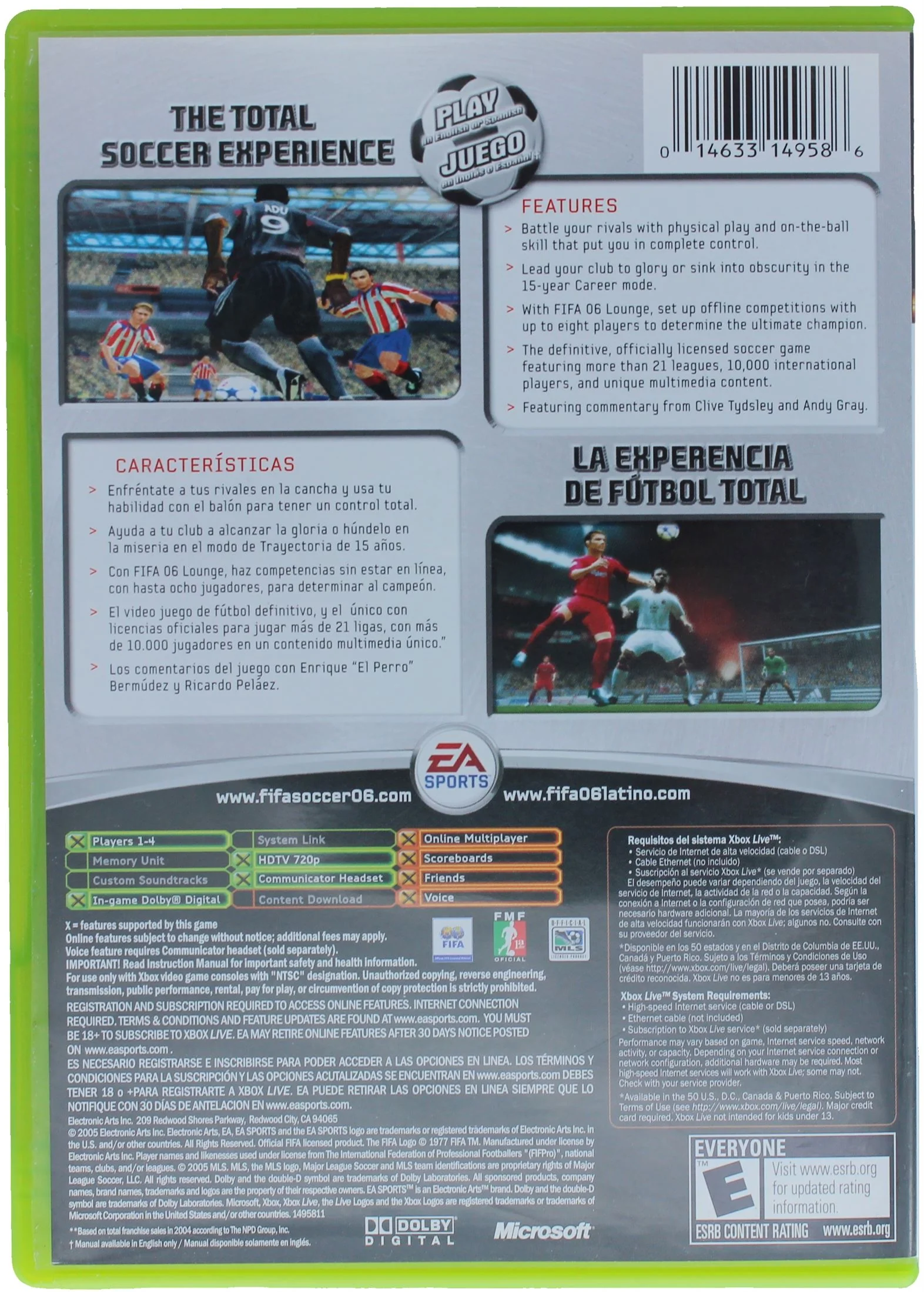 FIFA Soccer 06 (Xbox) - Image 2