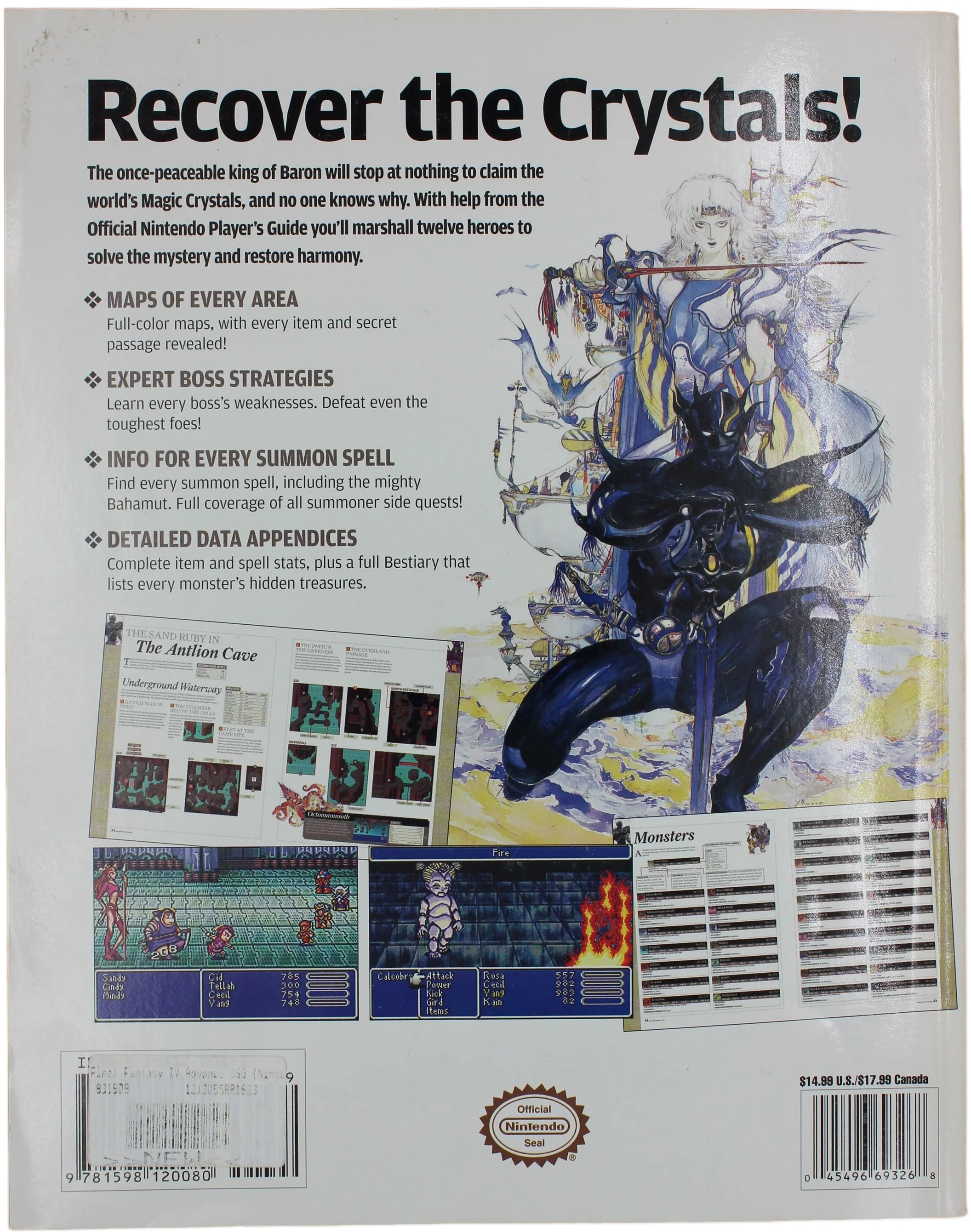 Final Fantasy IV Advance: Official Strategy Guide (GBA) - Image 2