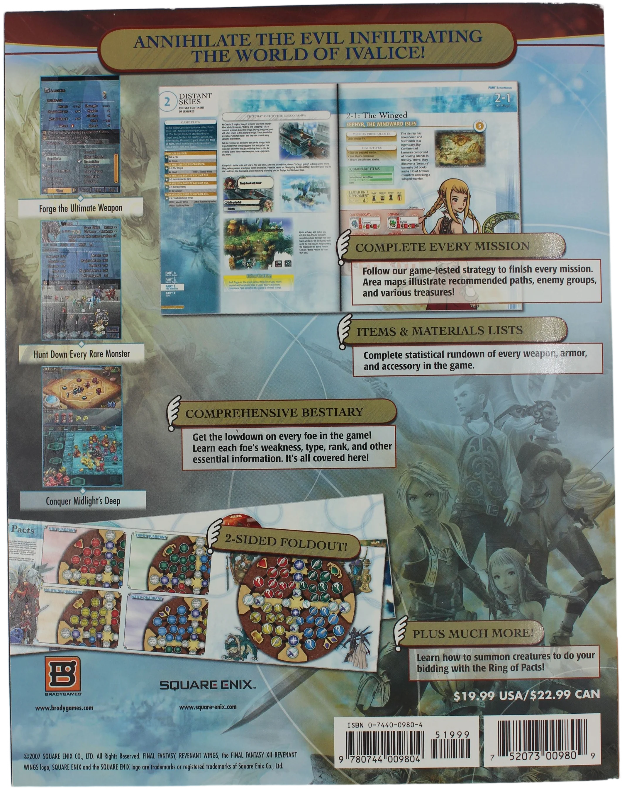 Final Fantasy XII: Revenant Wings: Official Strategy Guide [Signature Series] (DS) - Image 2