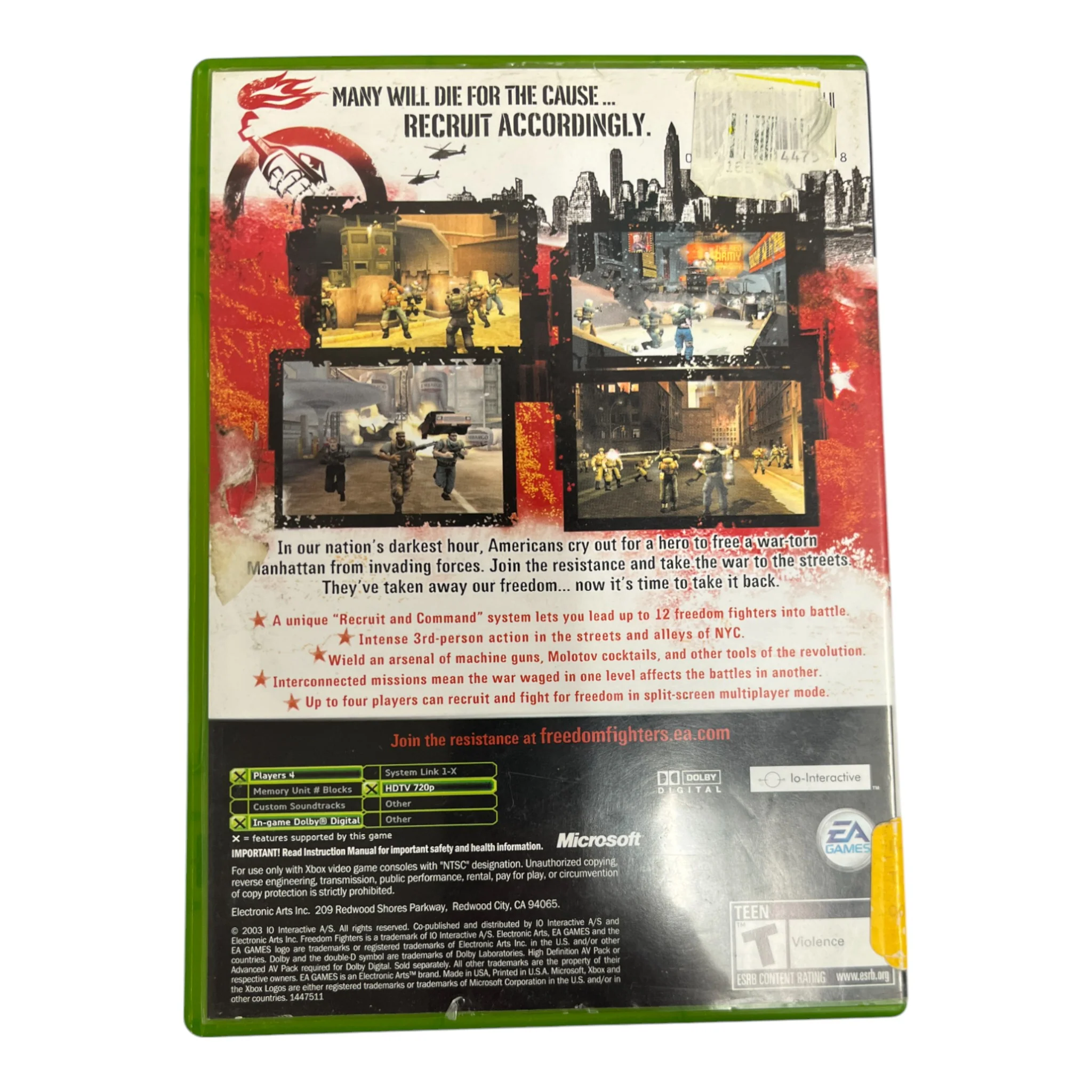 Freedom Fighters (Xbox) - Image 2