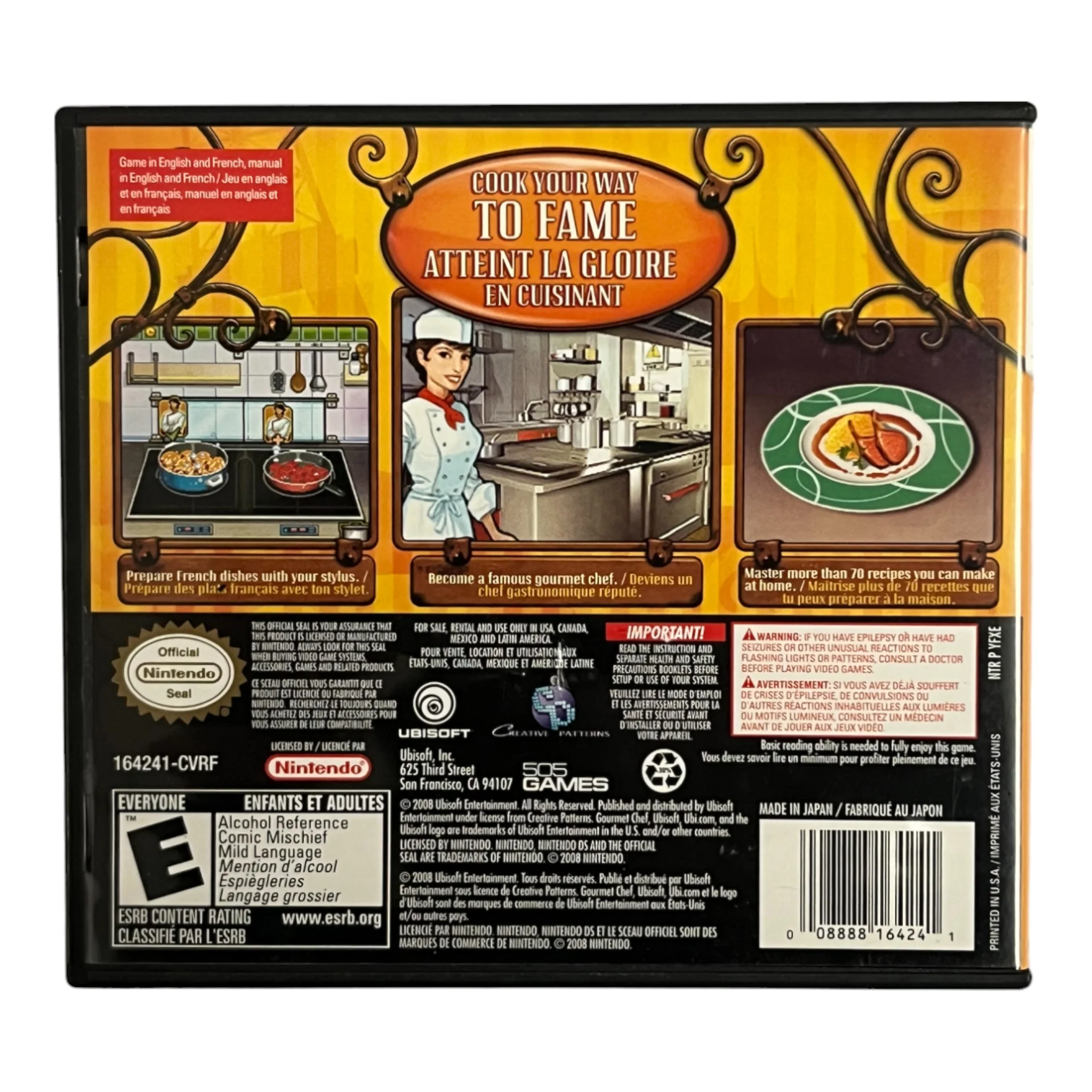 Gourmet Chef (Nintendo DS) - Image 2