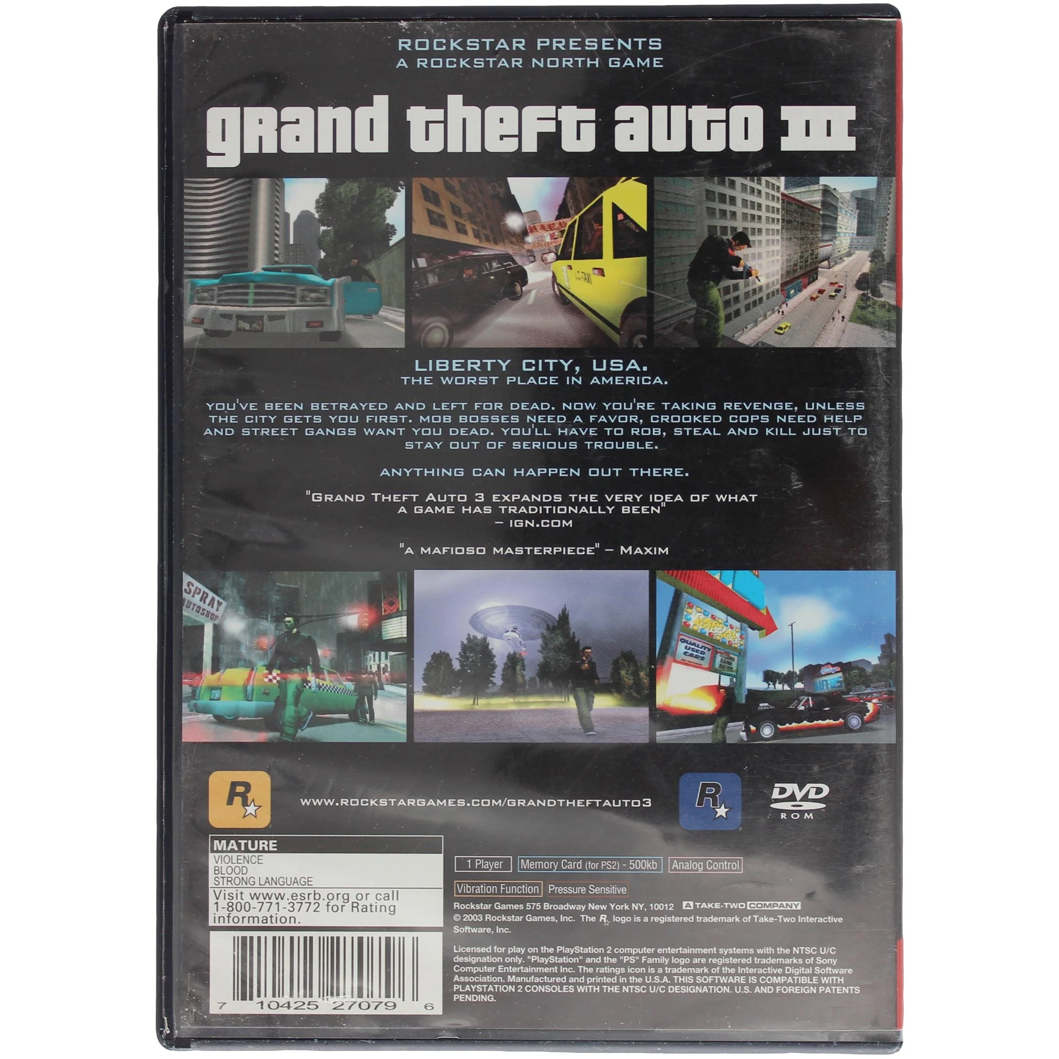 Grand Theft Auto III (PS2) - Image 2