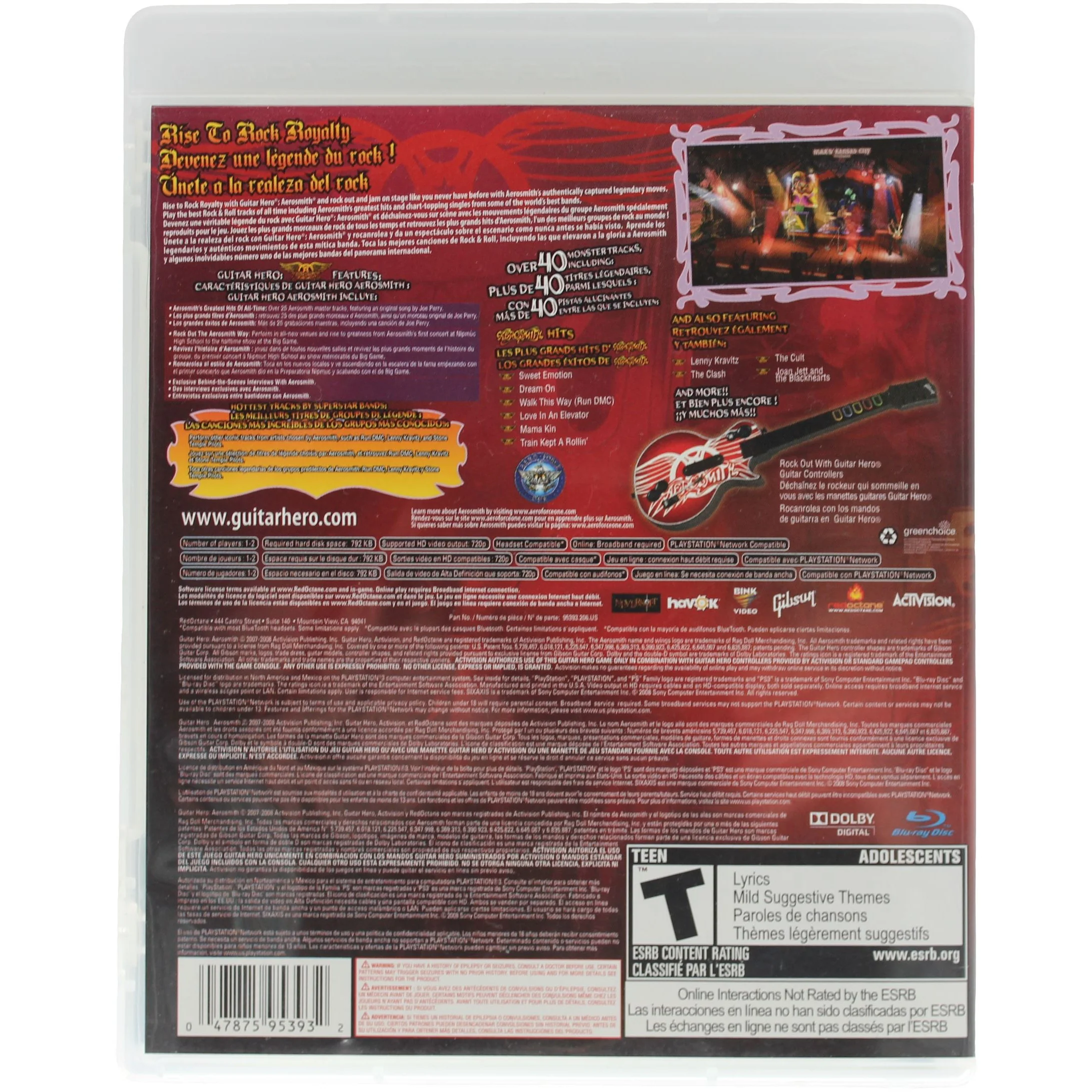 Guitar Hero: Aerosmith (PS3) - Image 3