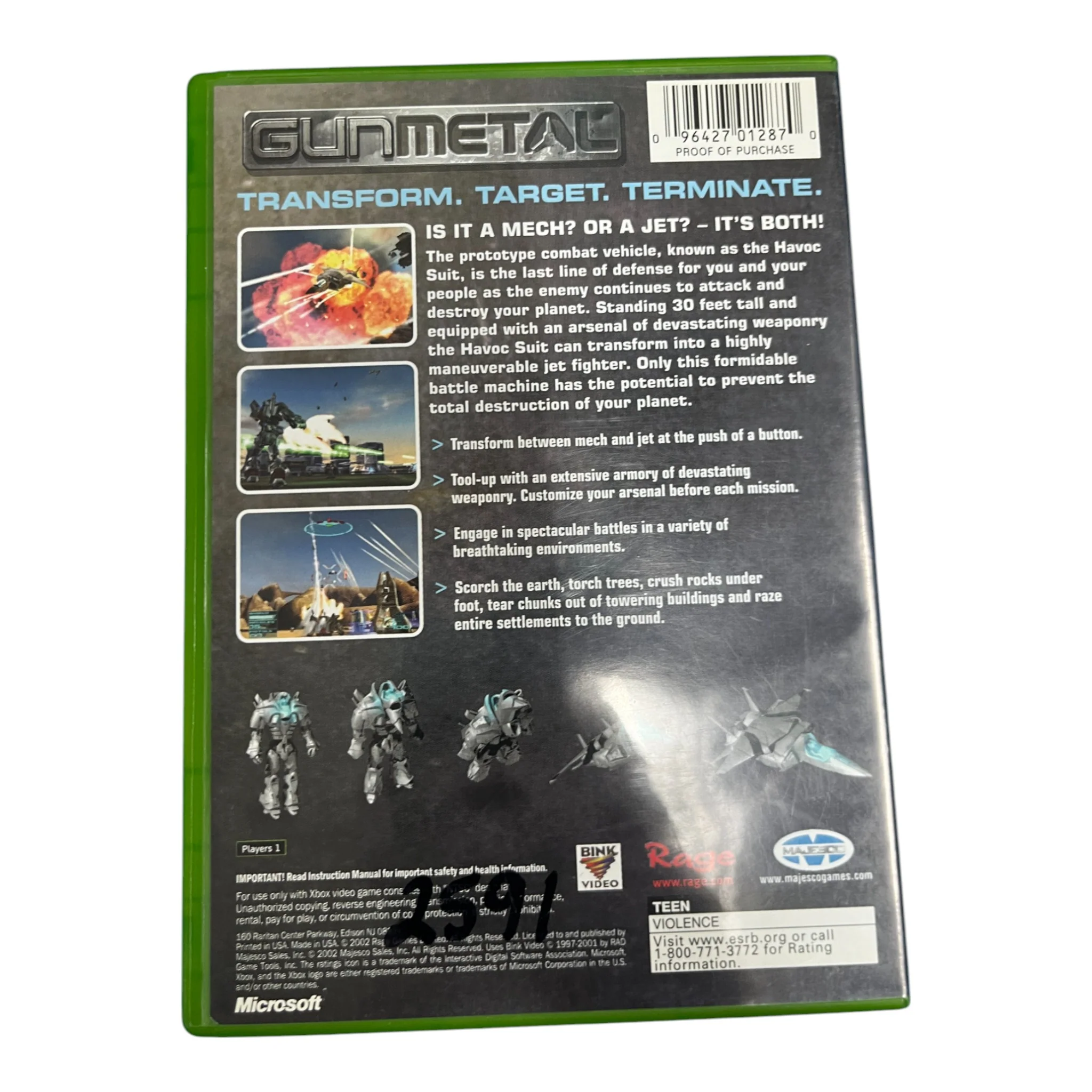 Gun Metal (Xbox) - Image 2