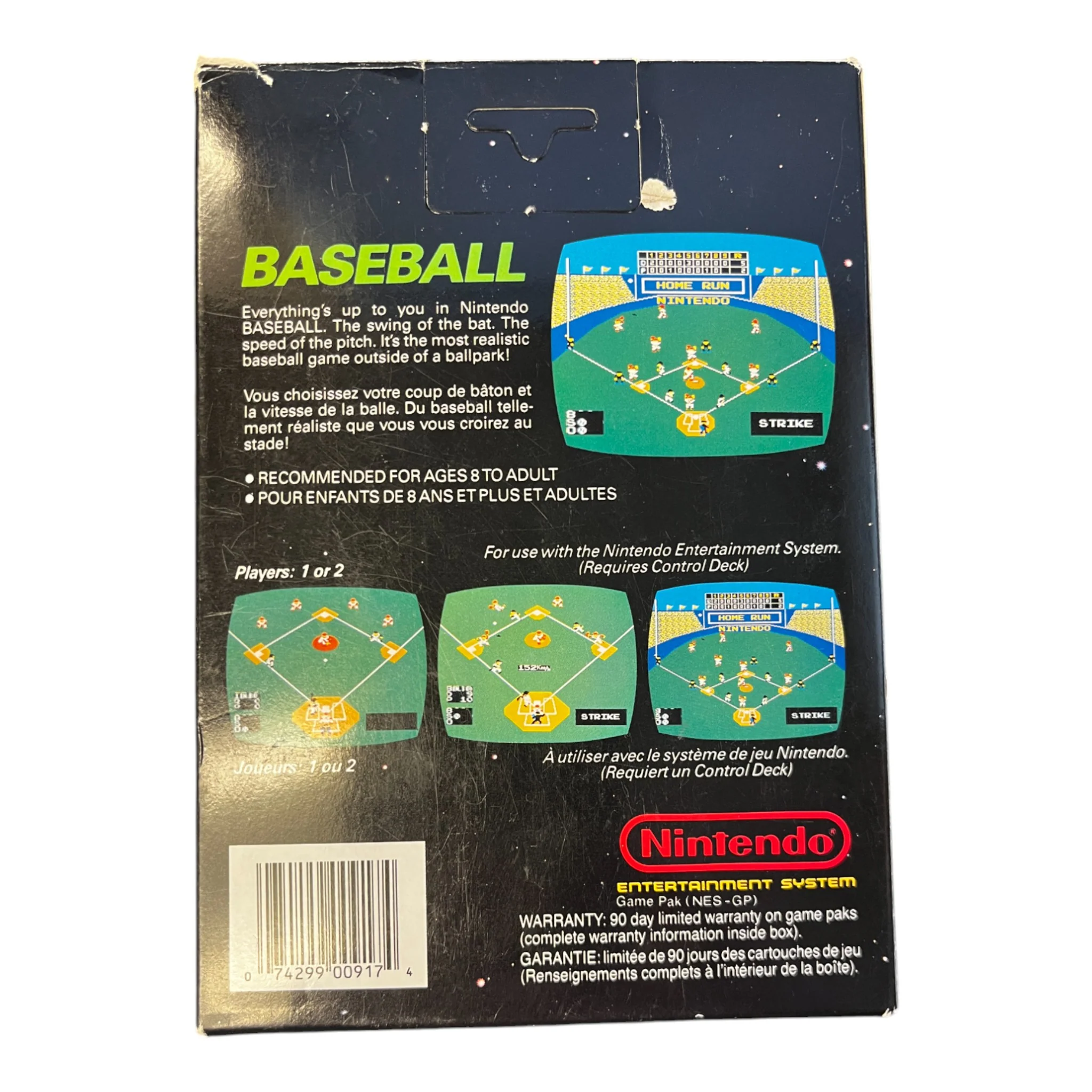 Baseball (NES) - Image 2