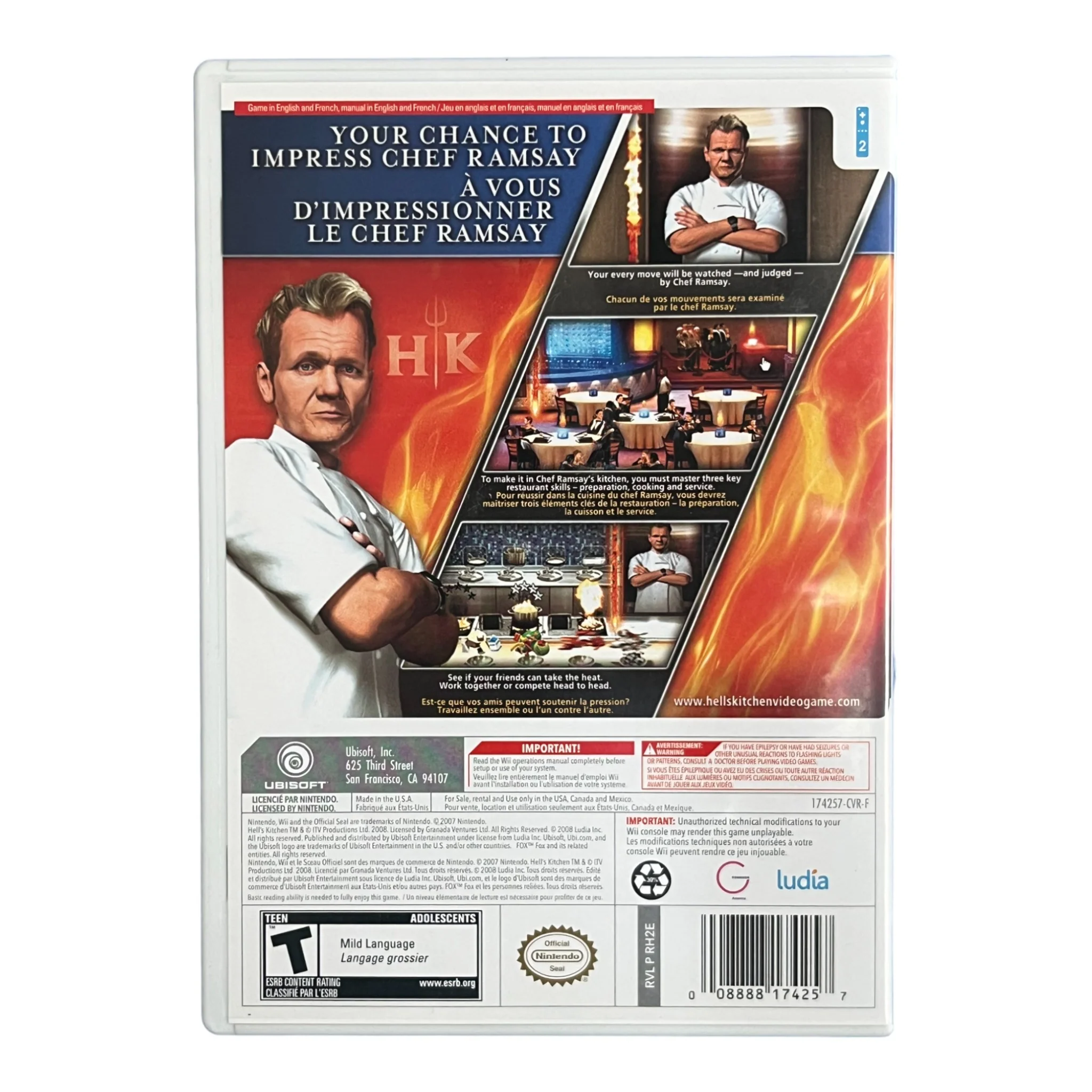 Hell's Kitchen (Wii) - Image 2