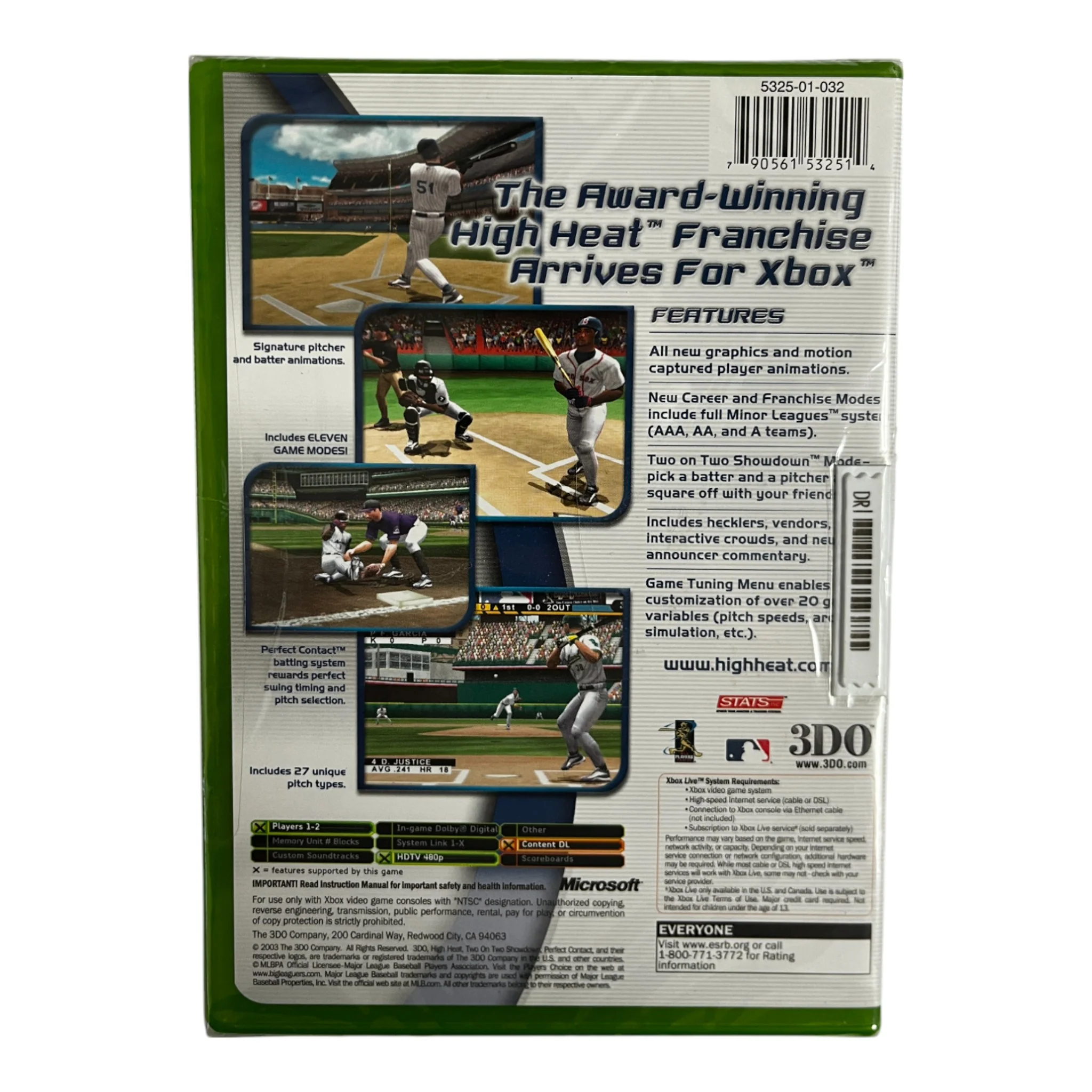 High Heat Major League Baseball 2004 (Xbox) - Image 2