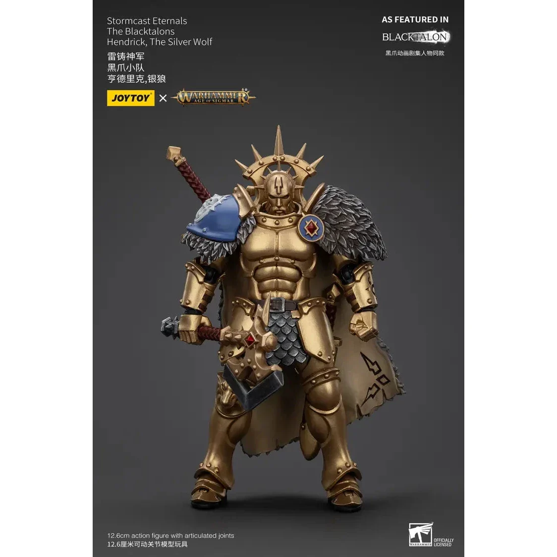 JOYTOY - Stormcast Eternals The Blacktalons Hendrick, The Silver Wolf - Image 4