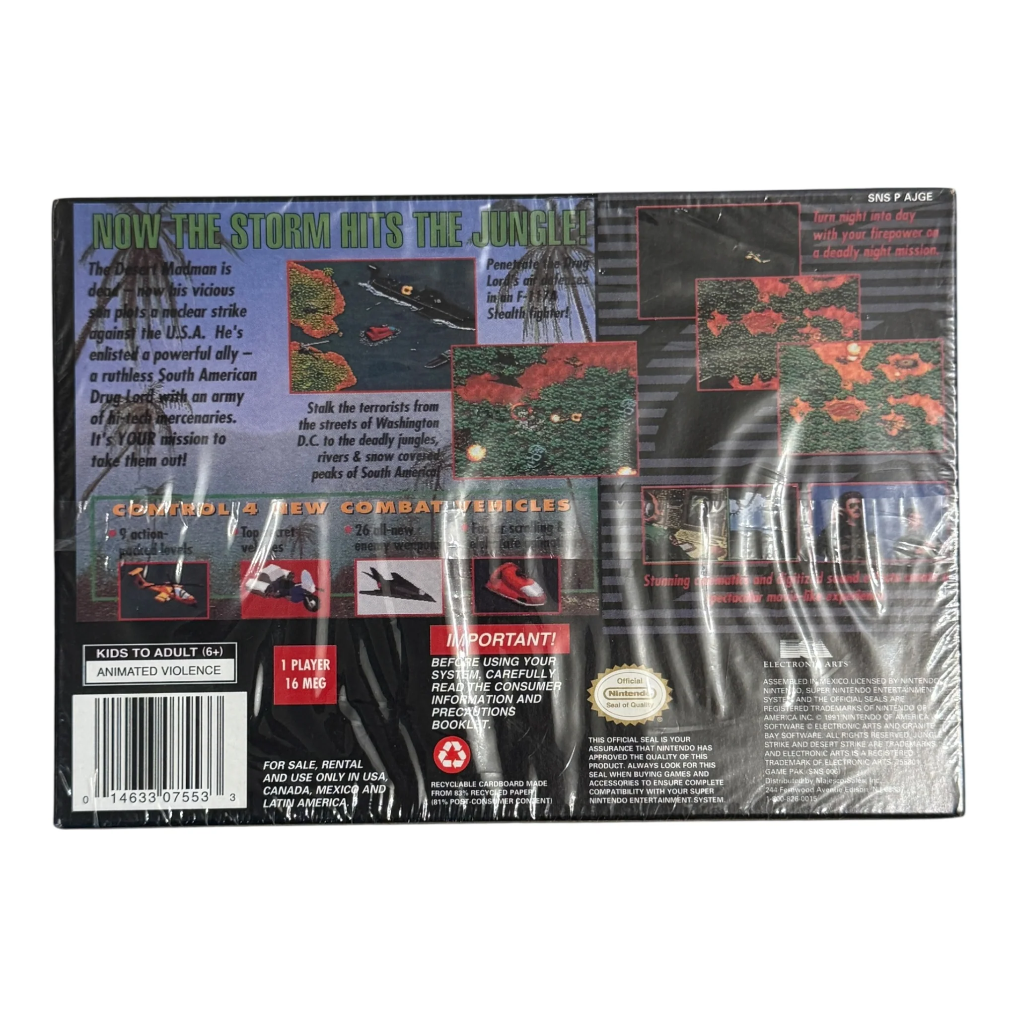 Jungle Strike (SNES) - Image 4