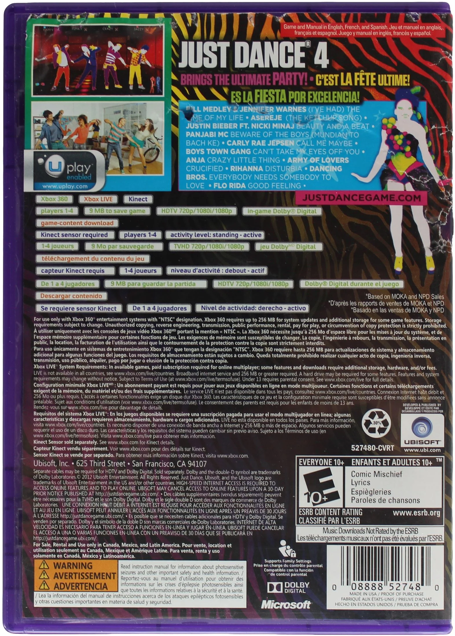 Just Dance 4 (Xbox 360) - Image 2