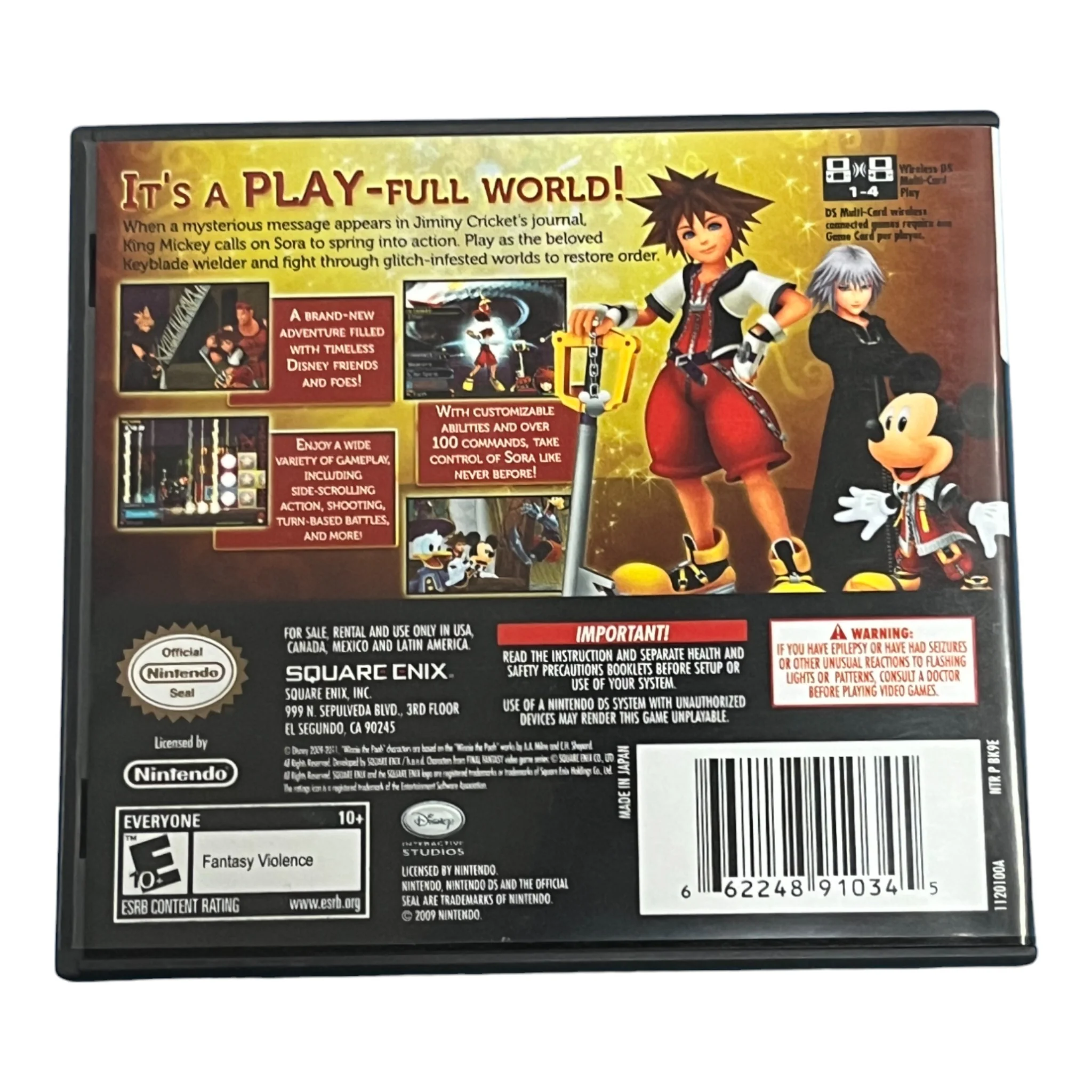 Kingdom Hearts: Re:Coded (DS) - Image 2