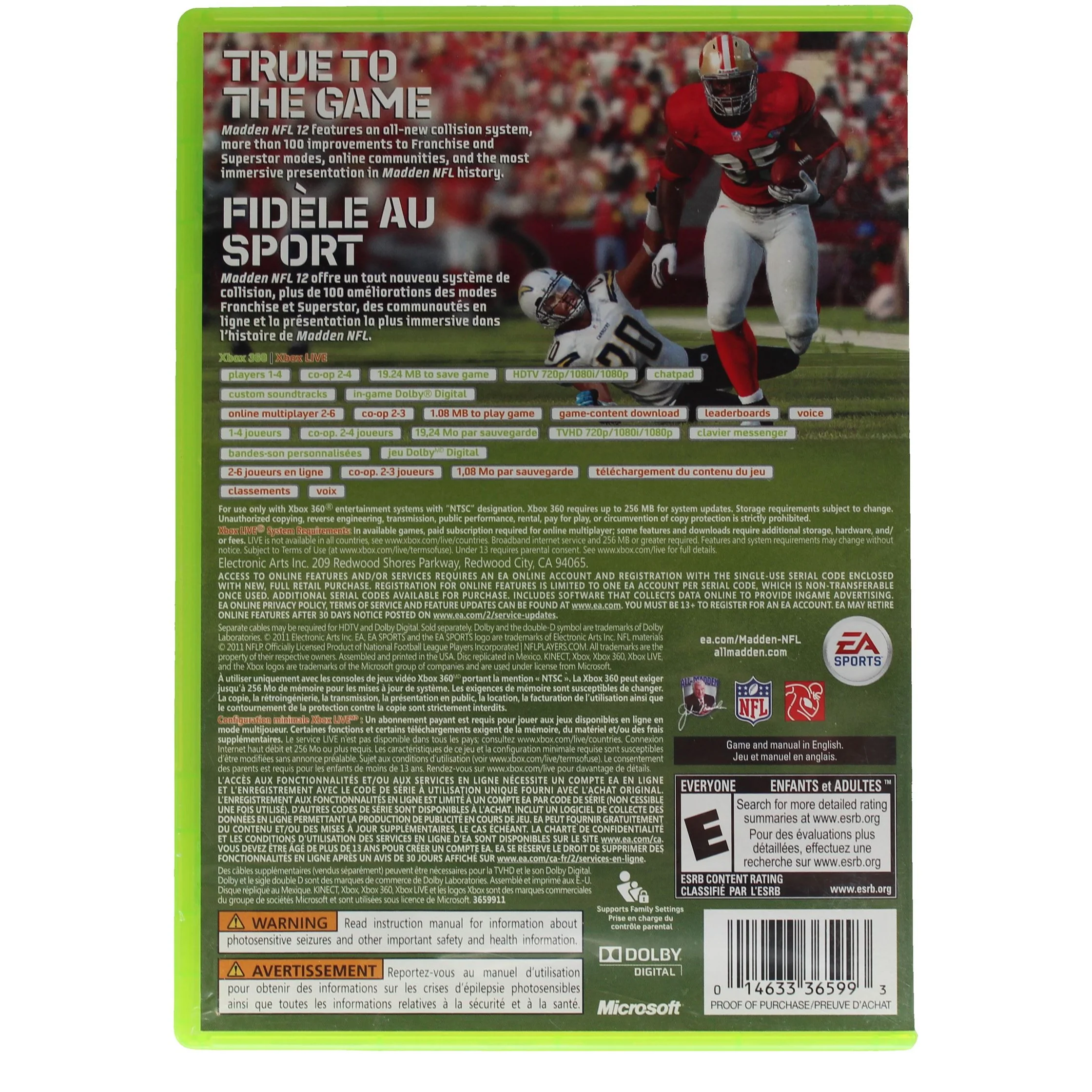 Madden NFL 12 (Xbox 360) - Image 4