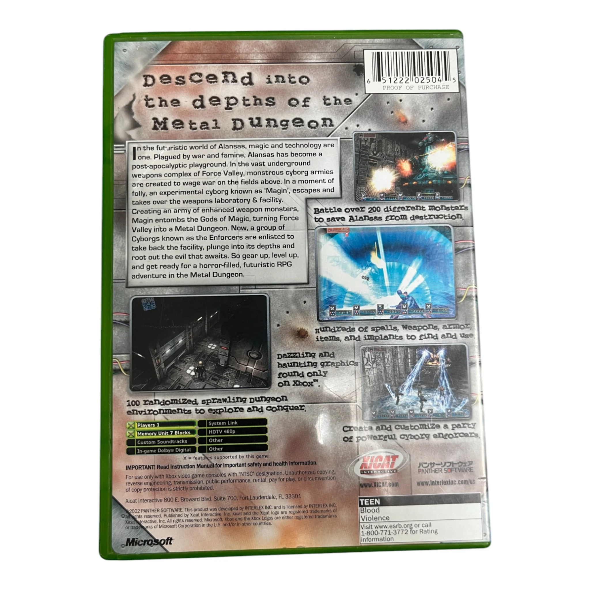 Metal Dungeon (Xbox) - Image 2