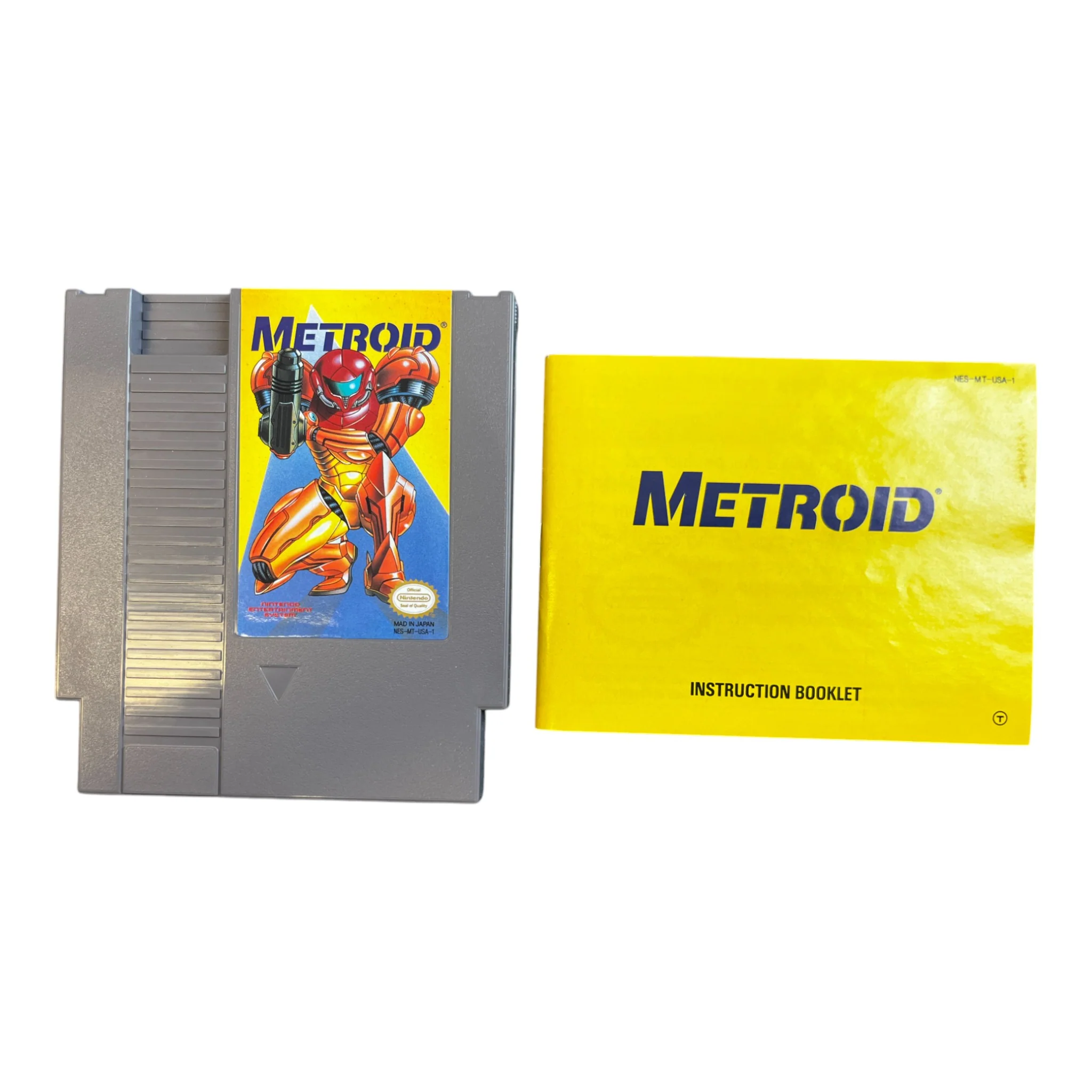Metroid (Yellow Label Variant) (NES) - Image 2