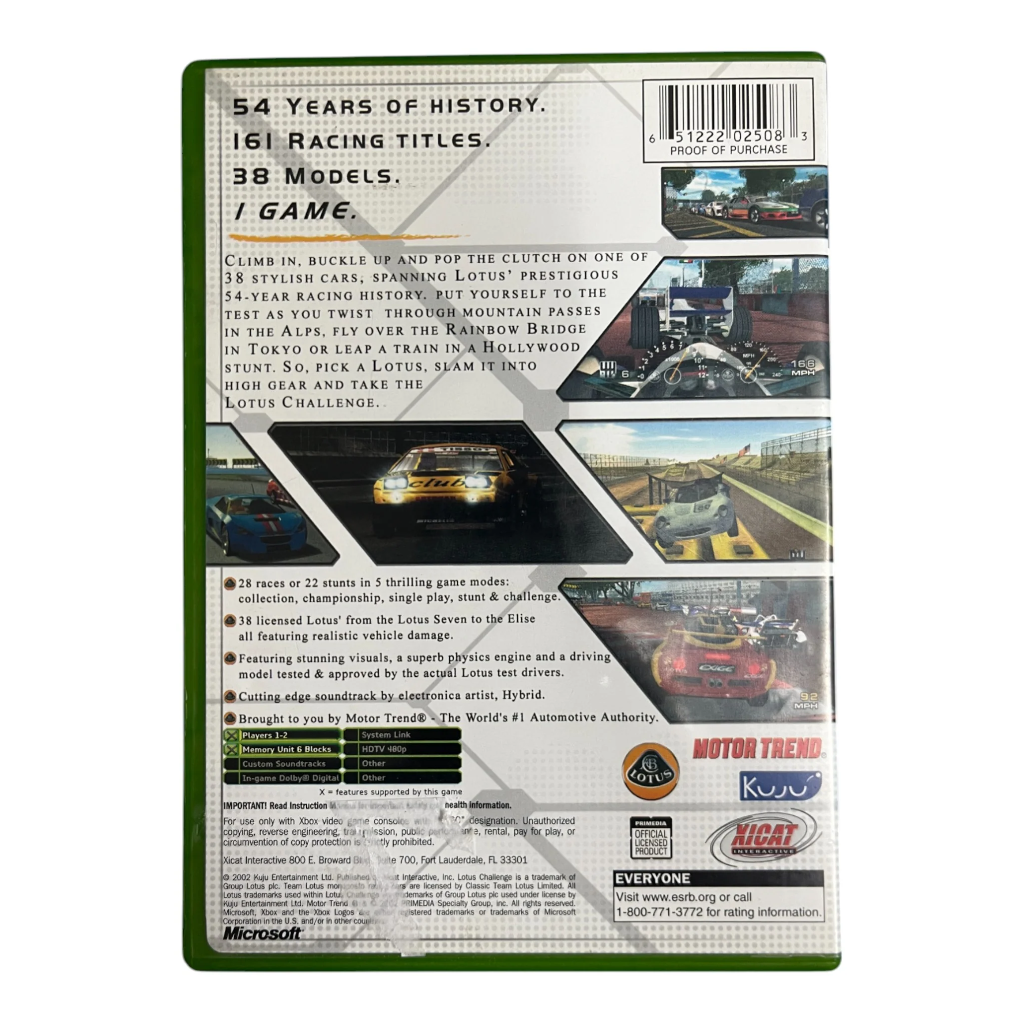 Motor Trend: Lotus Challenge (Xbox) - Image 2