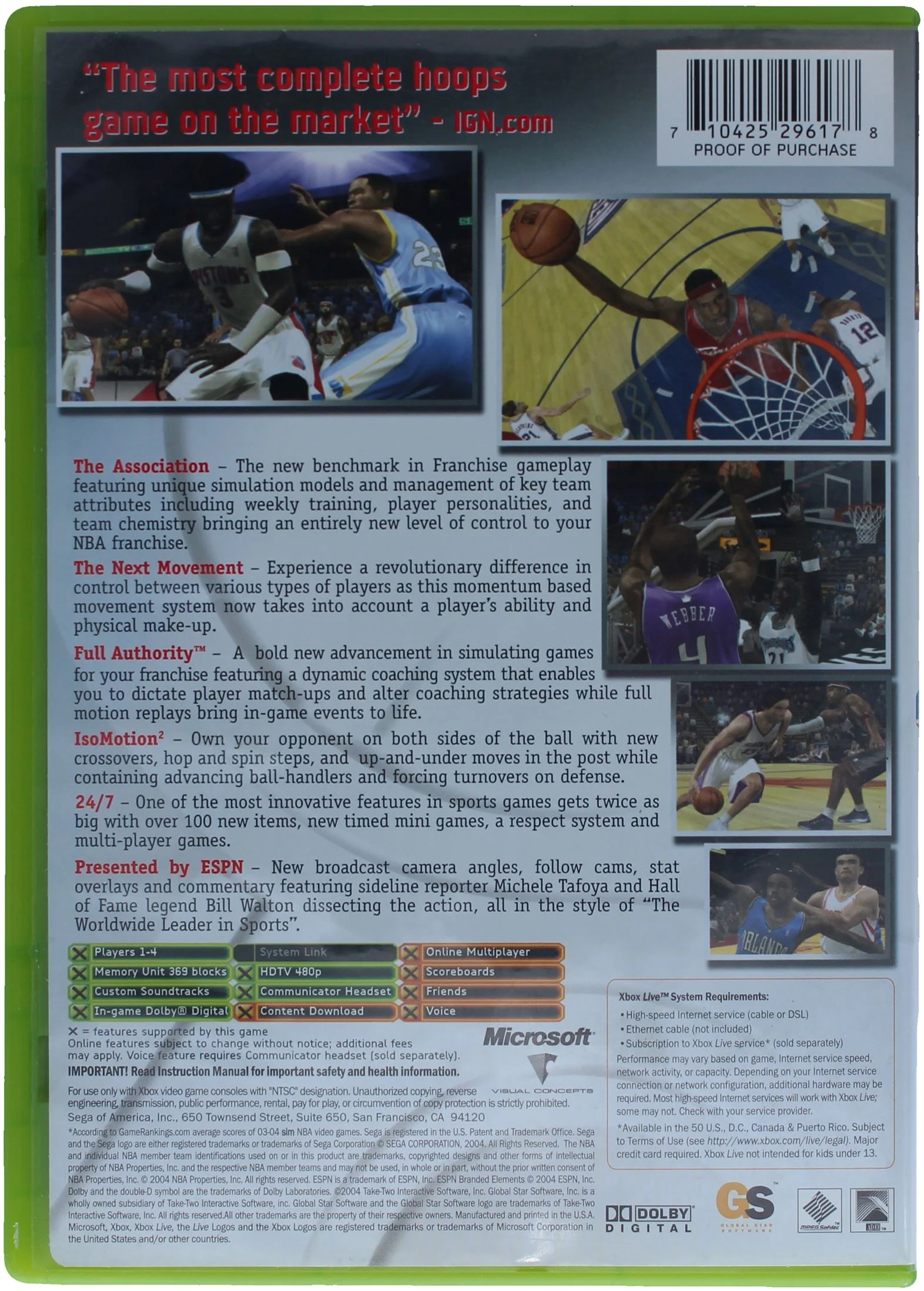 NBA 2K5 (Xbox) - Image 2