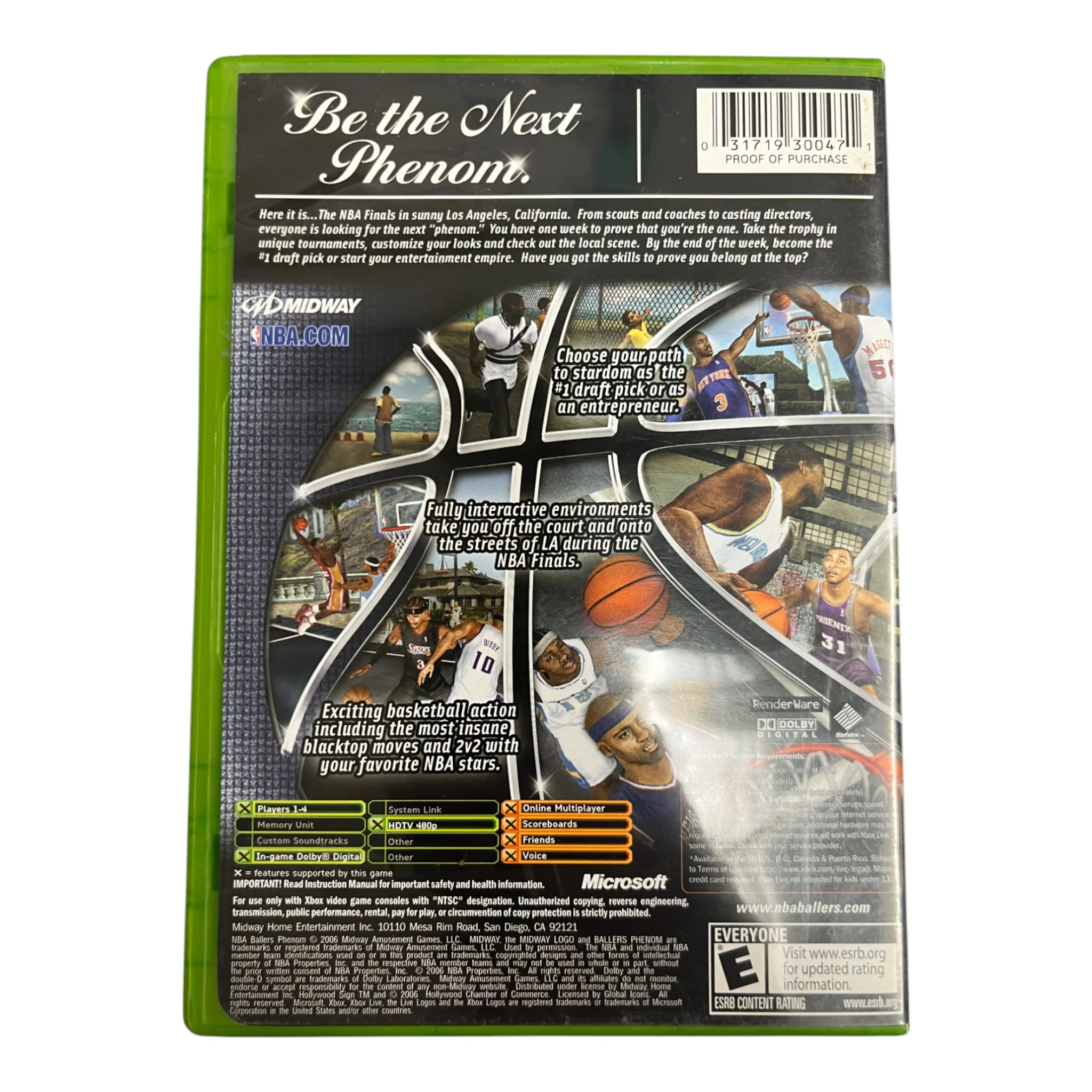 NBA Ballers Phenom (Xbox) - Image 2