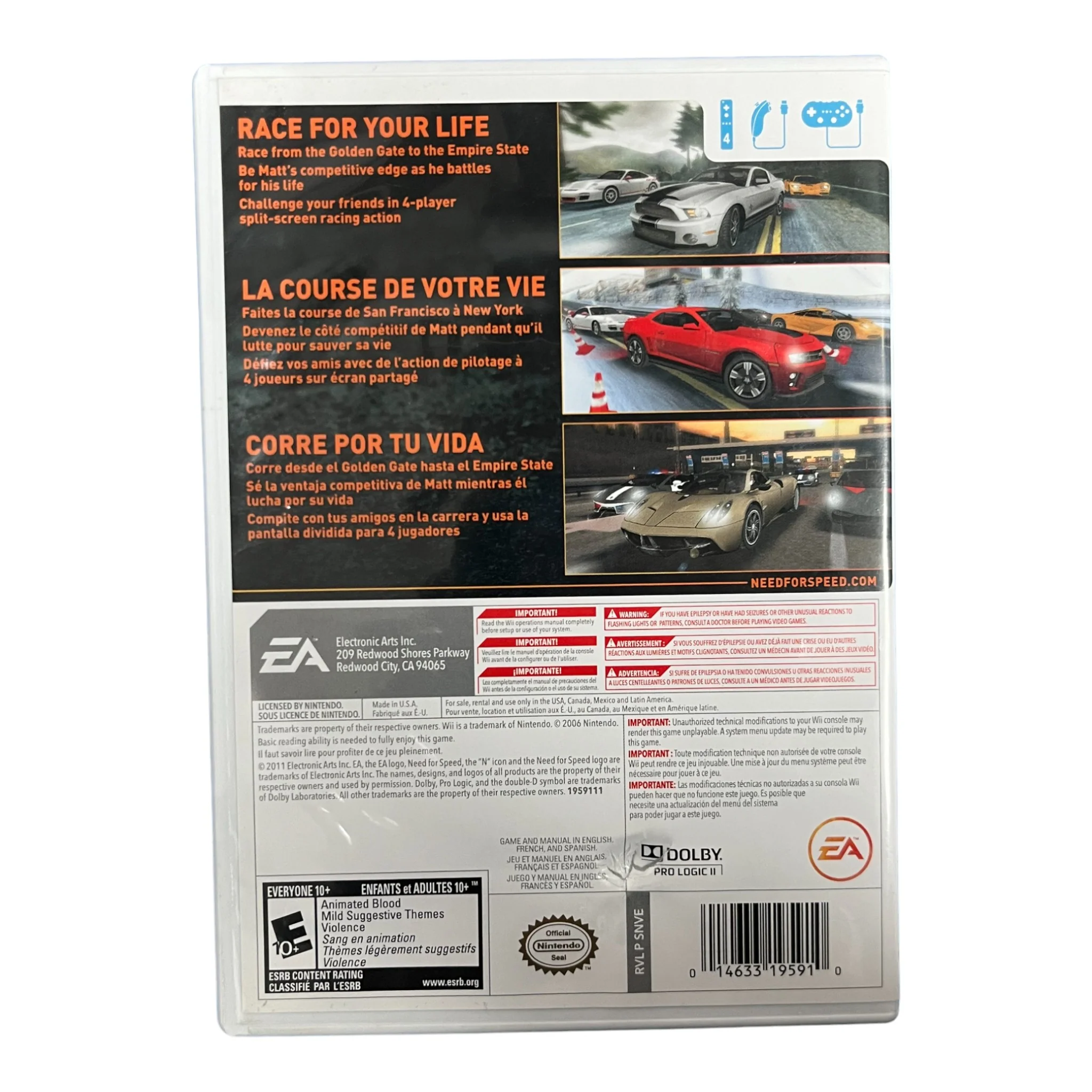Need For Speed: The Run (Wii) - Image 2