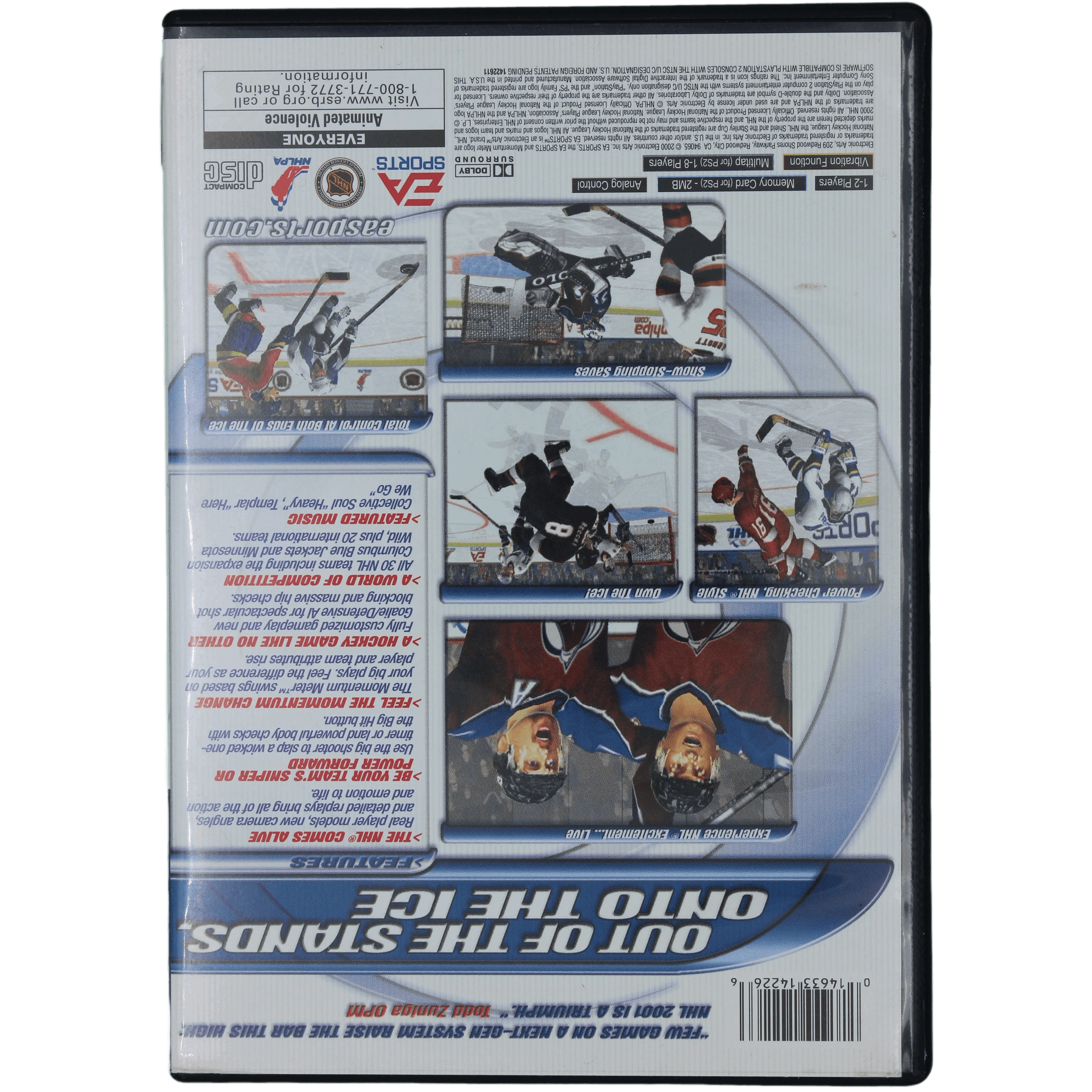 NHL 2001 (PS2) - Image 5