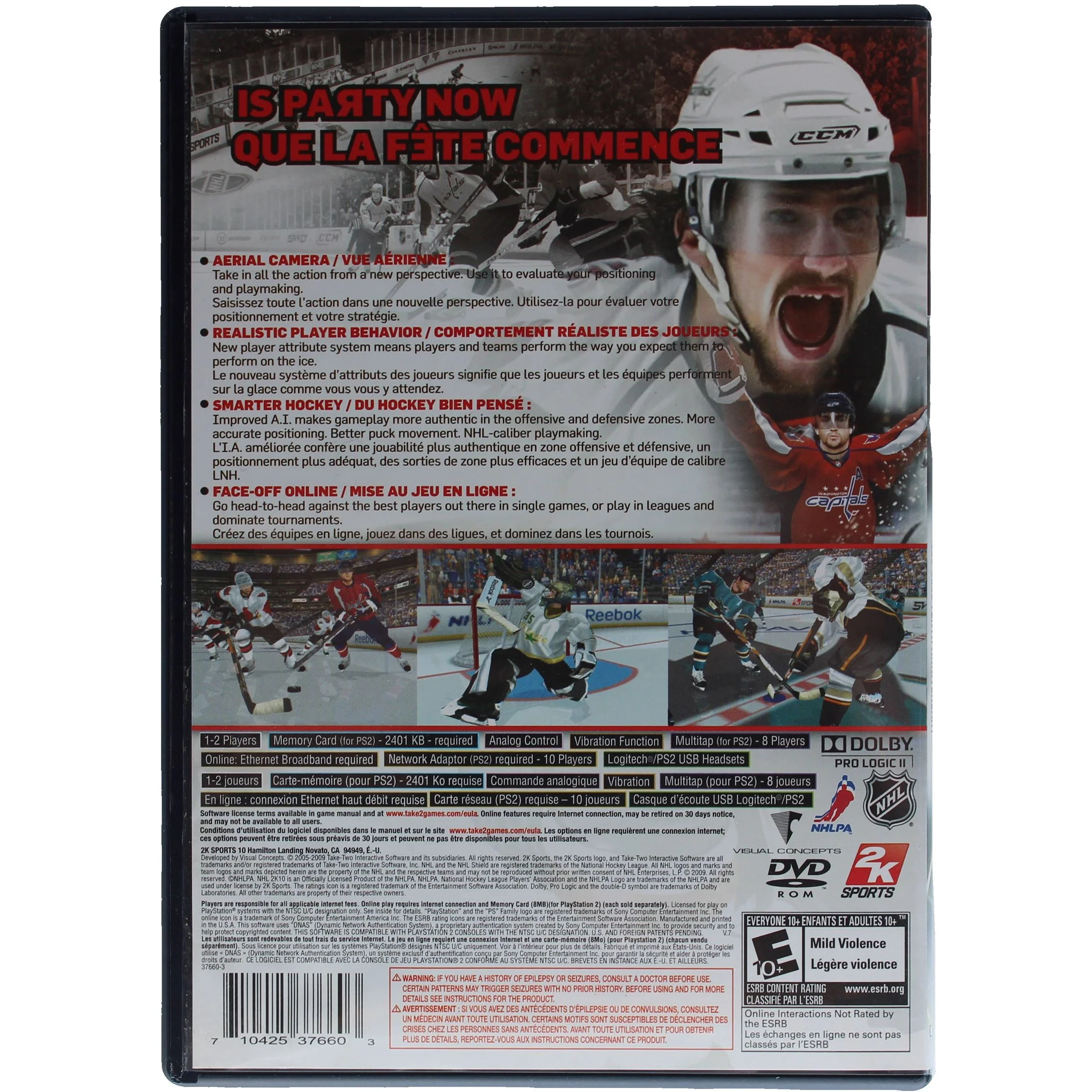 NHL 2K10 (PS2) - Image 3