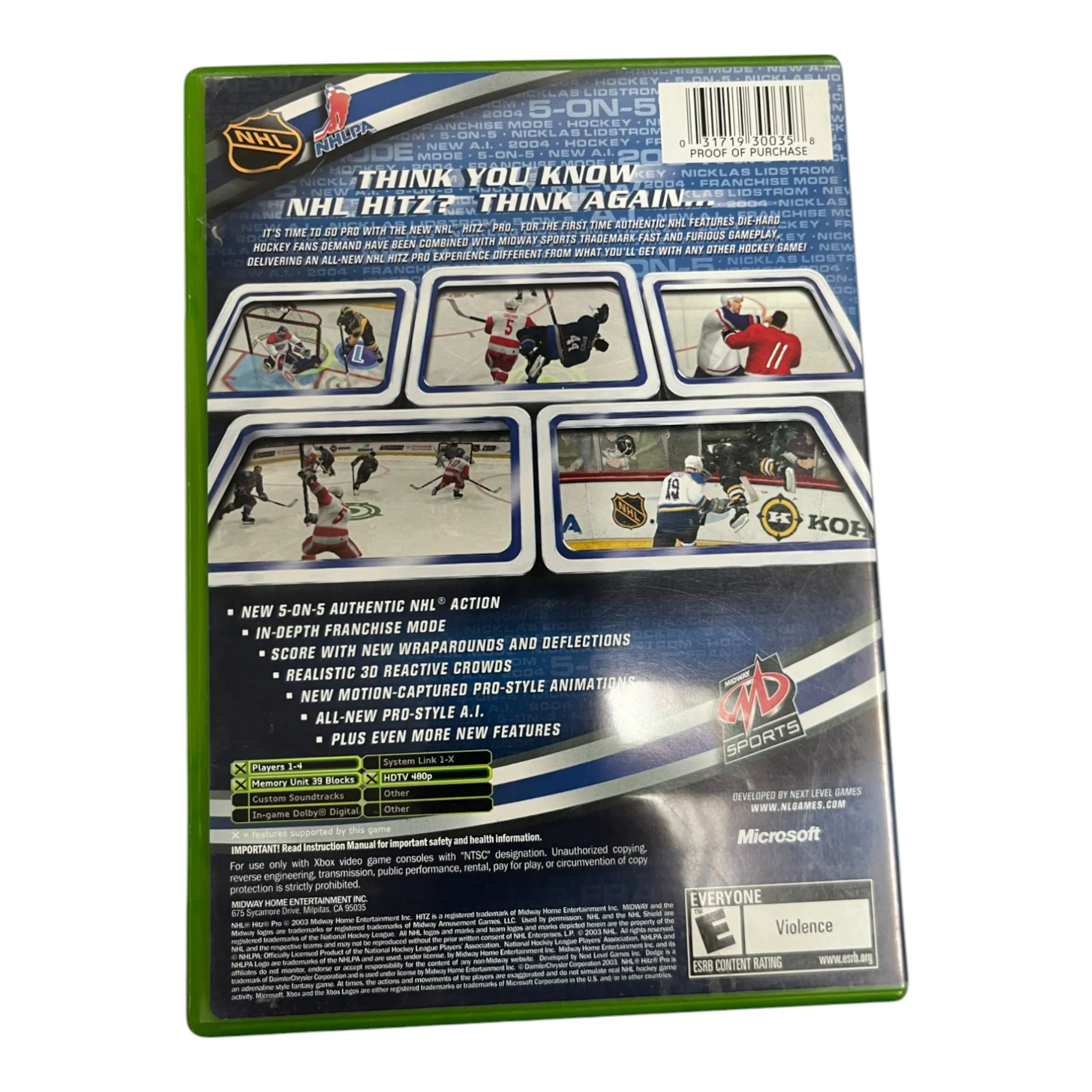 NHL Hitz Pro (Xbox) - Image 2