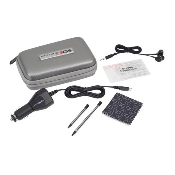 Nintendo 3DS Explorer Starter Kit (Silver)