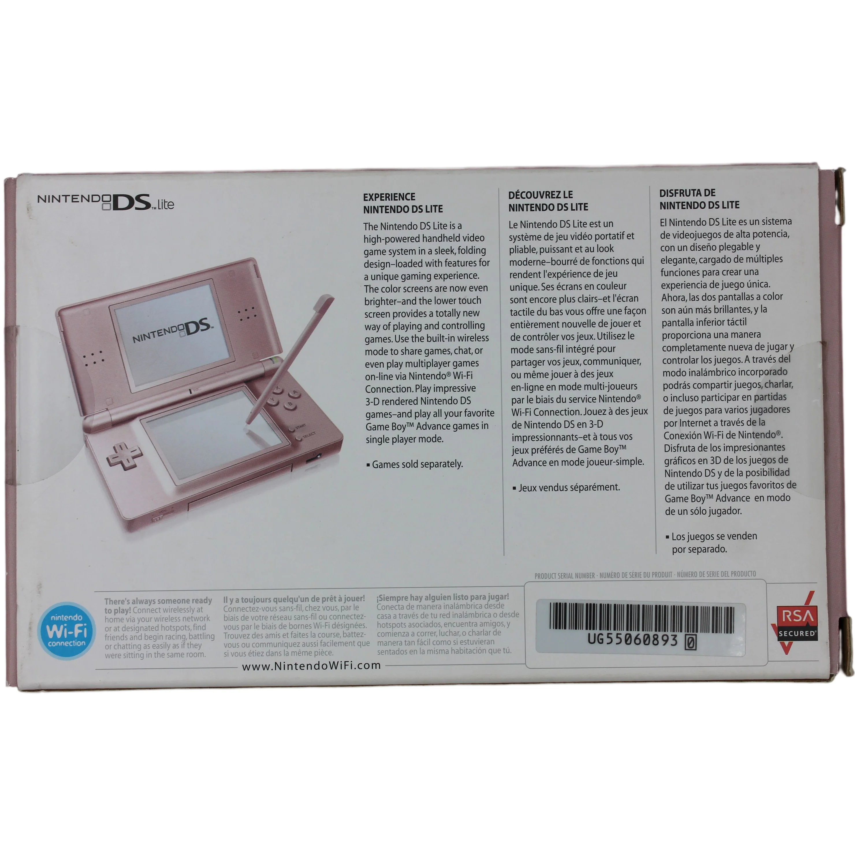 Nintendo DS Lite - Pink - Image 4